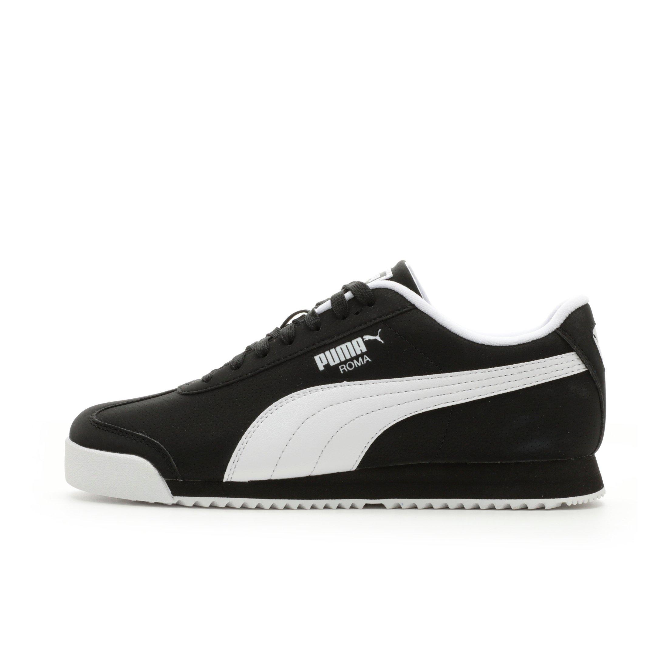 PUMA Roma 24 Reversed "PUMA Black/PUMA White" Men's Shoe - BLACK/WHITE Thumbnail View 2