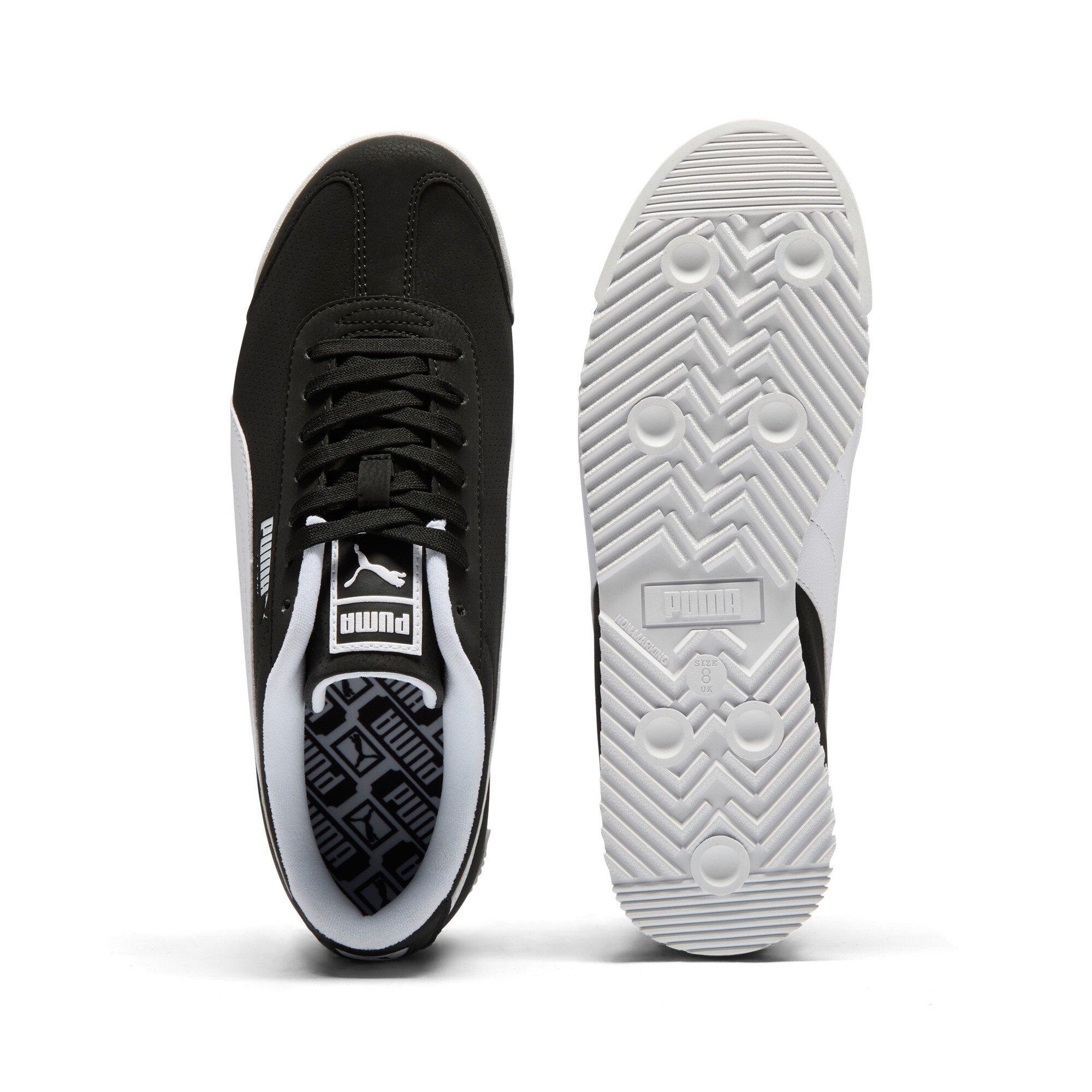 PUMA Roma 24 Reversed "PUMA Black/PUMA White" Men's Shoe - BLACK/WHITE Thumbnail View 4