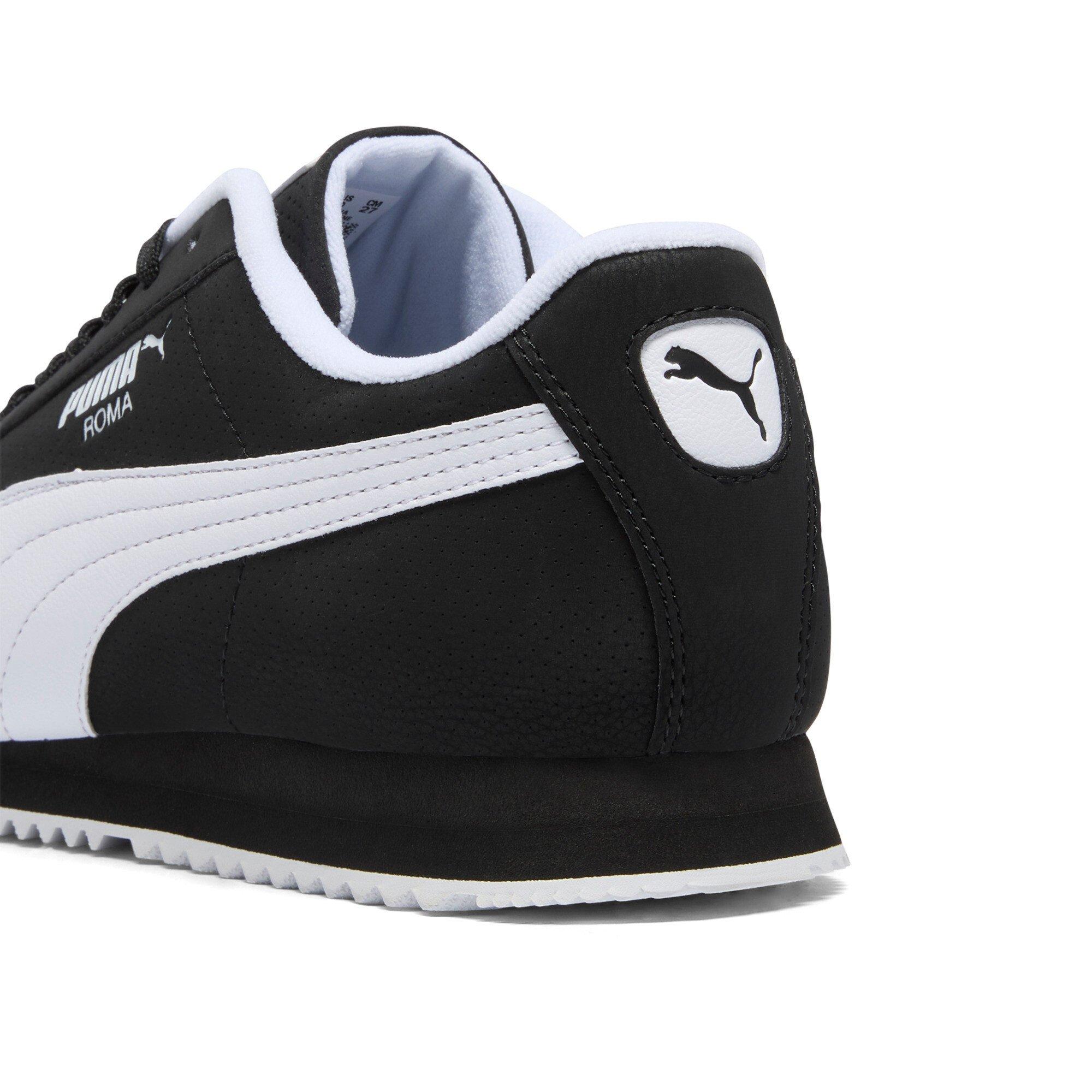 PUMA Roma 24 Reversed "PUMA Black/PUMA White" Men's Shoe - BLACK/WHITE Thumbnail View 6