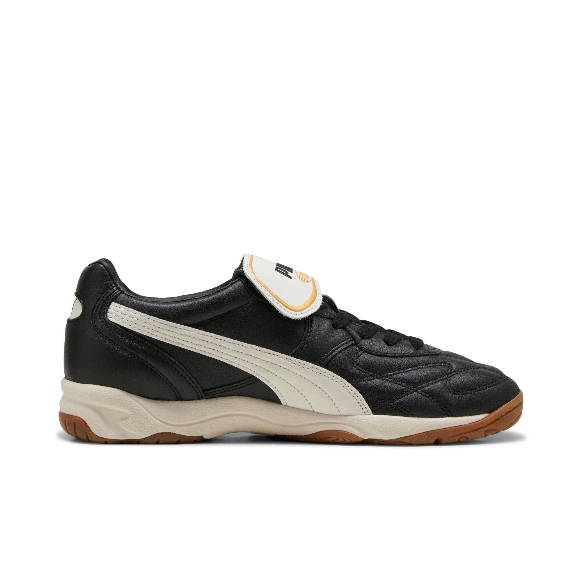 PUMA King Indoor Men's Shoe Black/Warm White | Hibbett