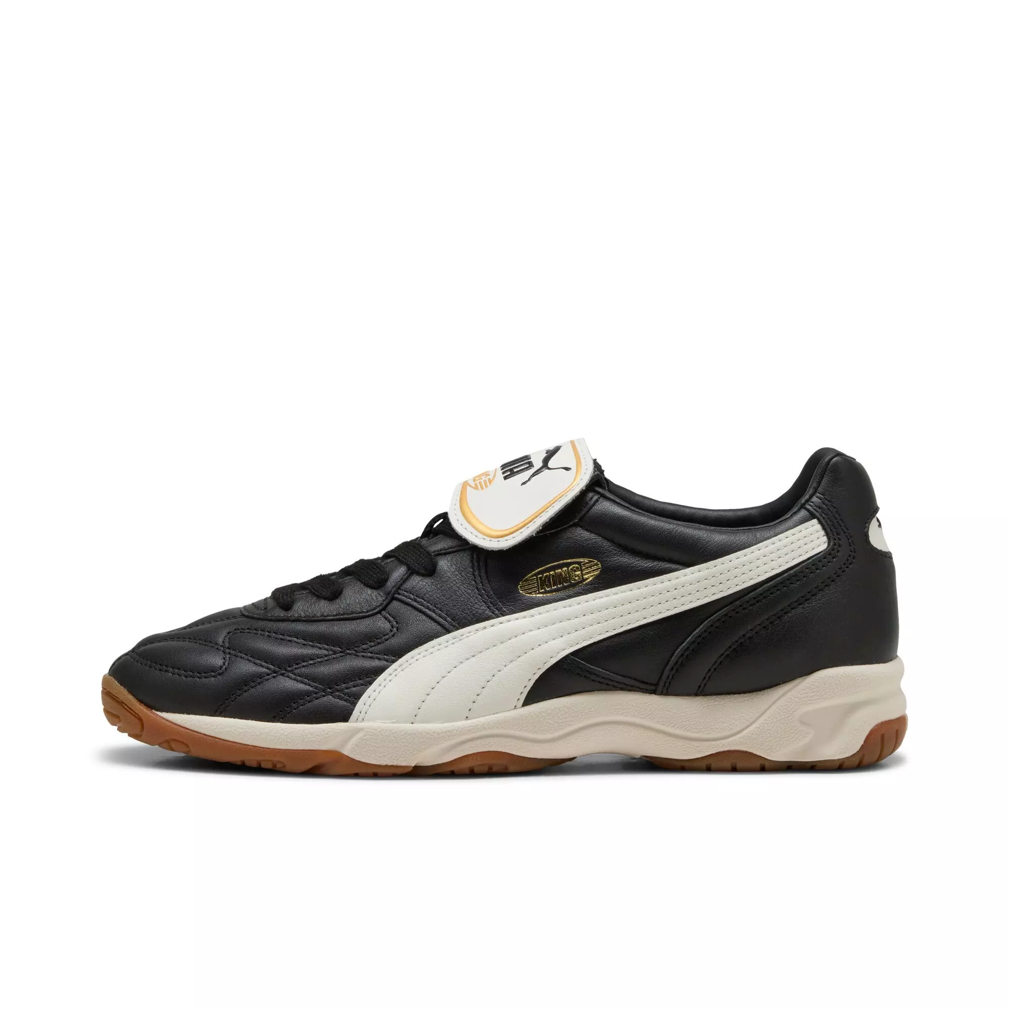 PUMA King Indoor "PUMA Black/Warm White" Men's Shoe - BLACK/WHITE