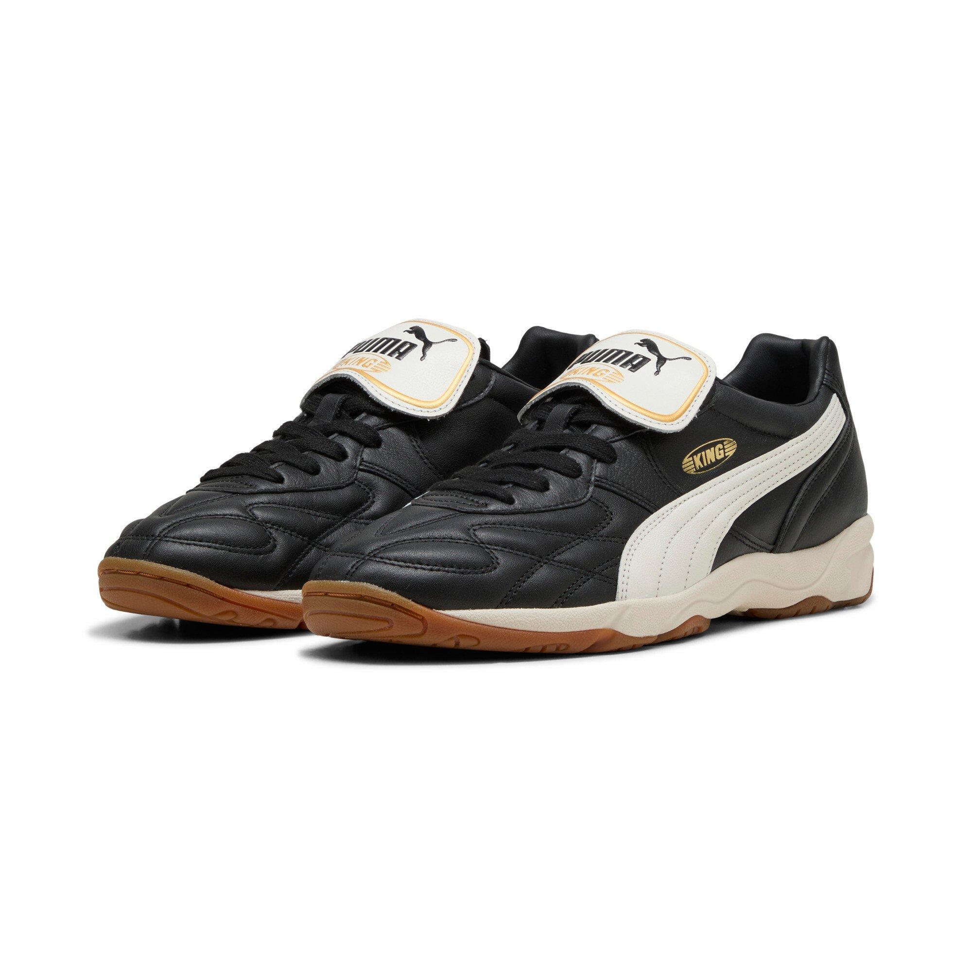 PUMA King Indoor "PUMA Black/Warm White" Men's Shoe - BLACK/WHITE Thumbnail View 3