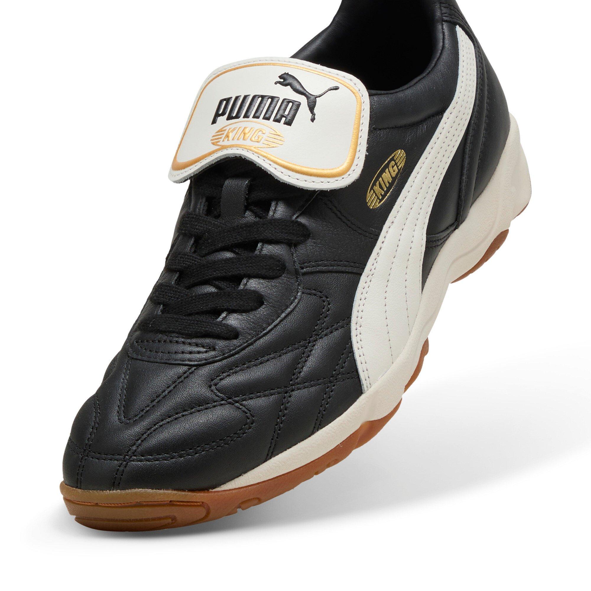 PUMA King Indoor "PUMA Black/Warm White" Men's Shoe - BLACK/WHITE Thumbnail View 5