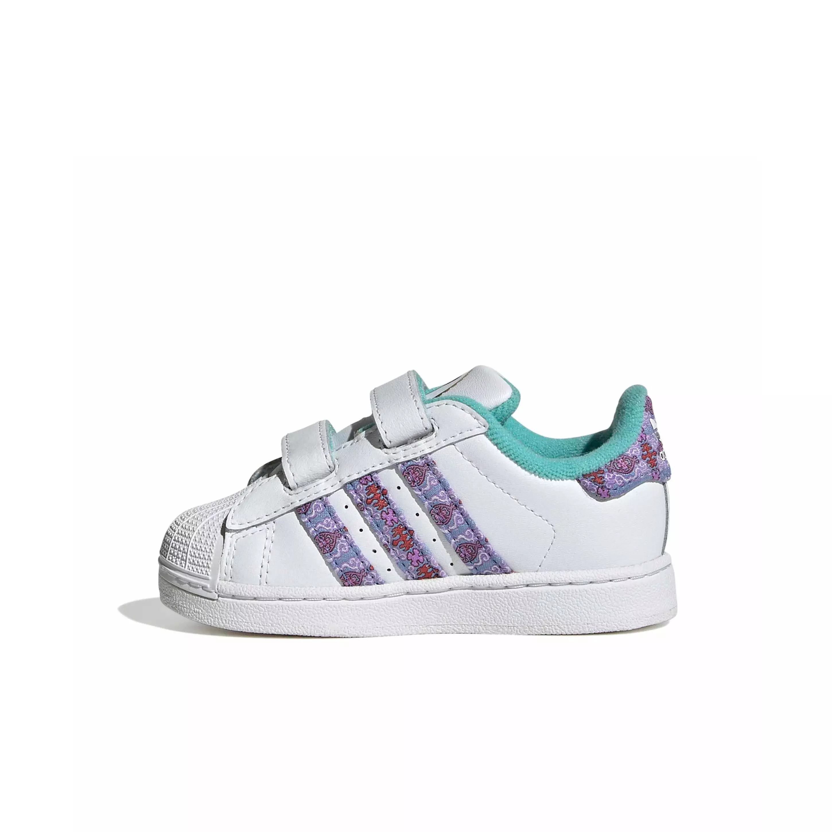 adidas Originals Disney Princess Superstar II CC "Ftwr White/Gold Metallic" Infant Girls' Shoe - WHITE/GOLD