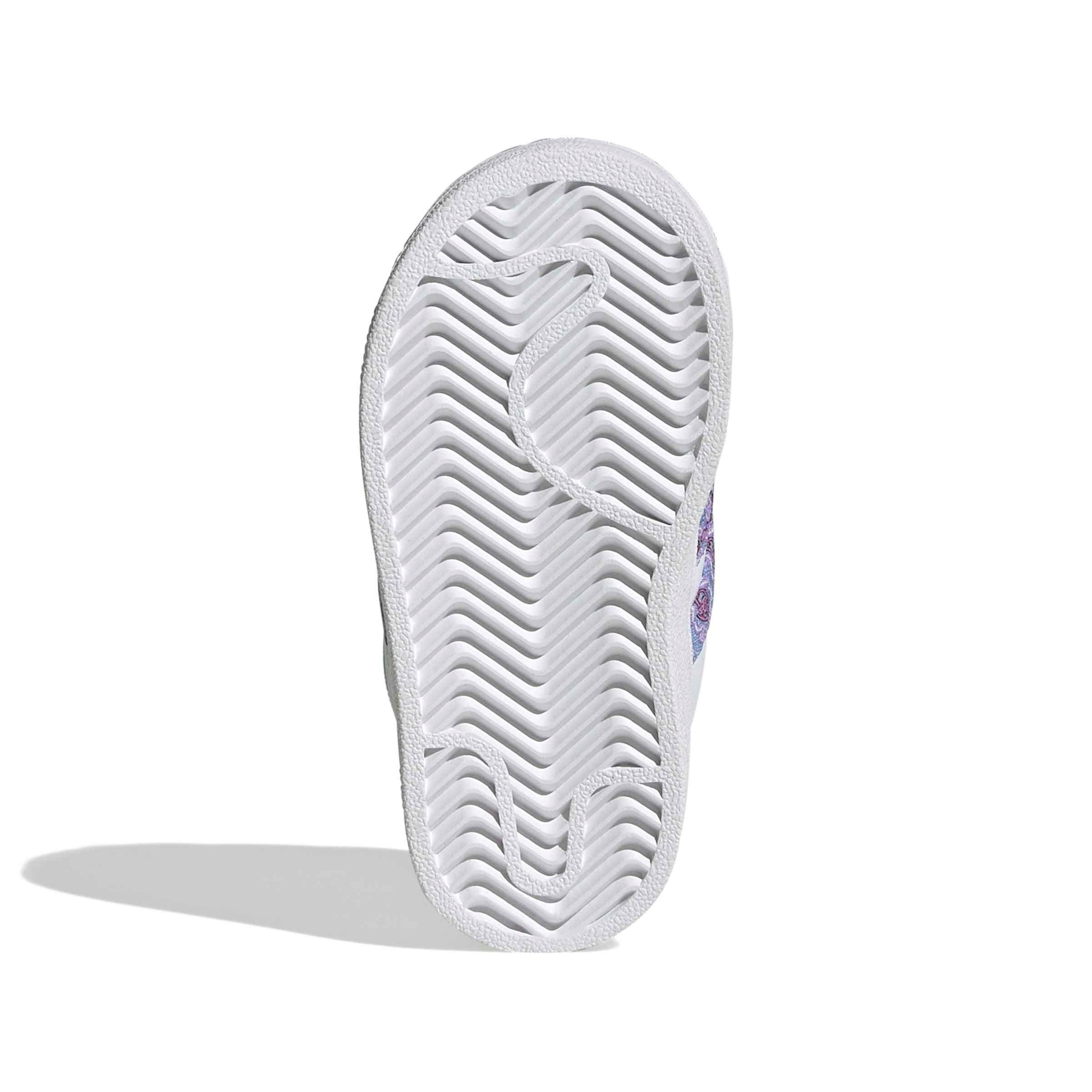 adidas Originals Disney Princess Superstar II CC "Ftwr White/Gold Metallic" Infant Girls' Shoe - WHITE/GOLD