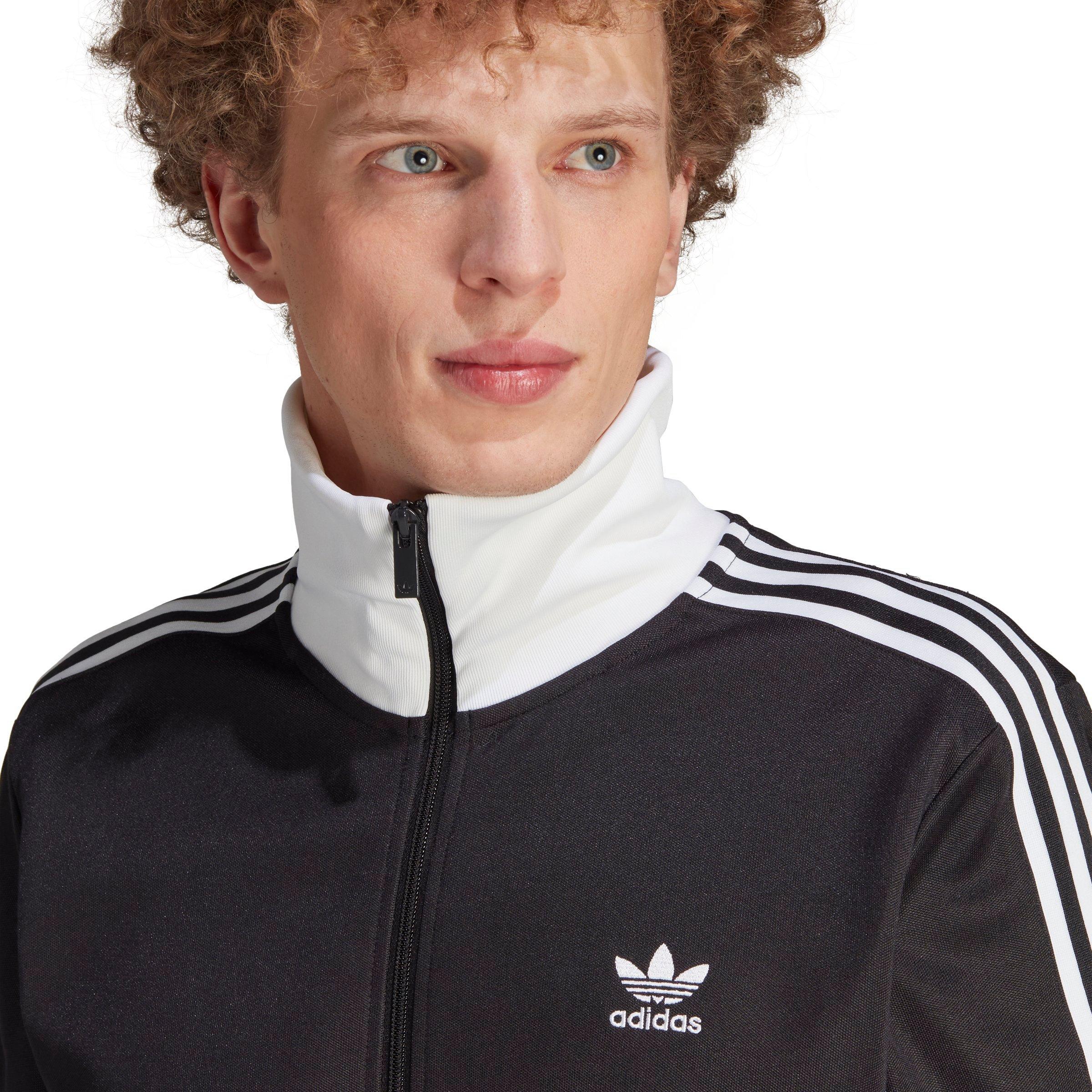 adidas Originals Men's Adicolor Classics Beckenbauer Track Top-Black - BLACK Thumbnail View 3