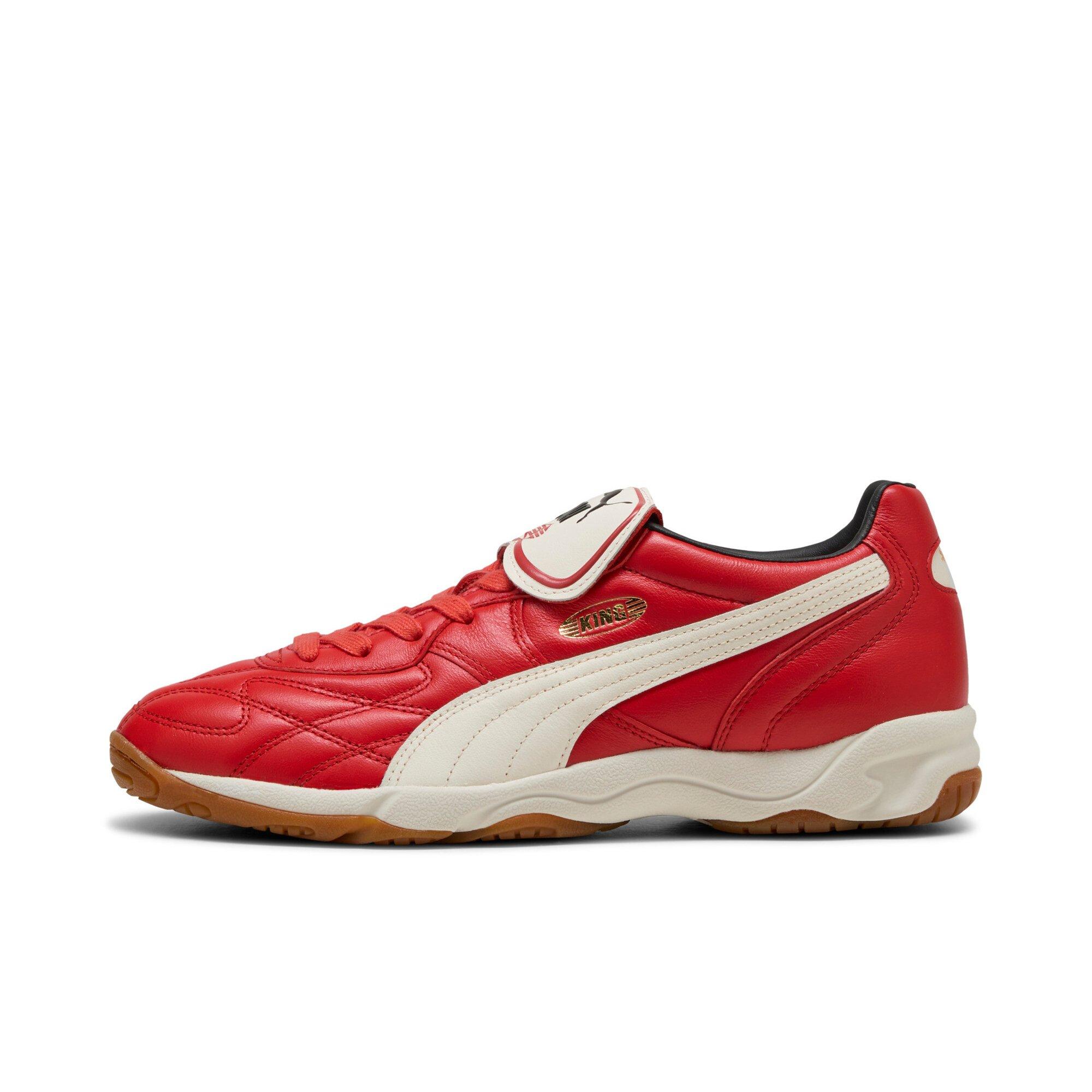 PUMA King Indoor "Red/White" Men's Shoe - RED/WHITE Thumbnail View 2
