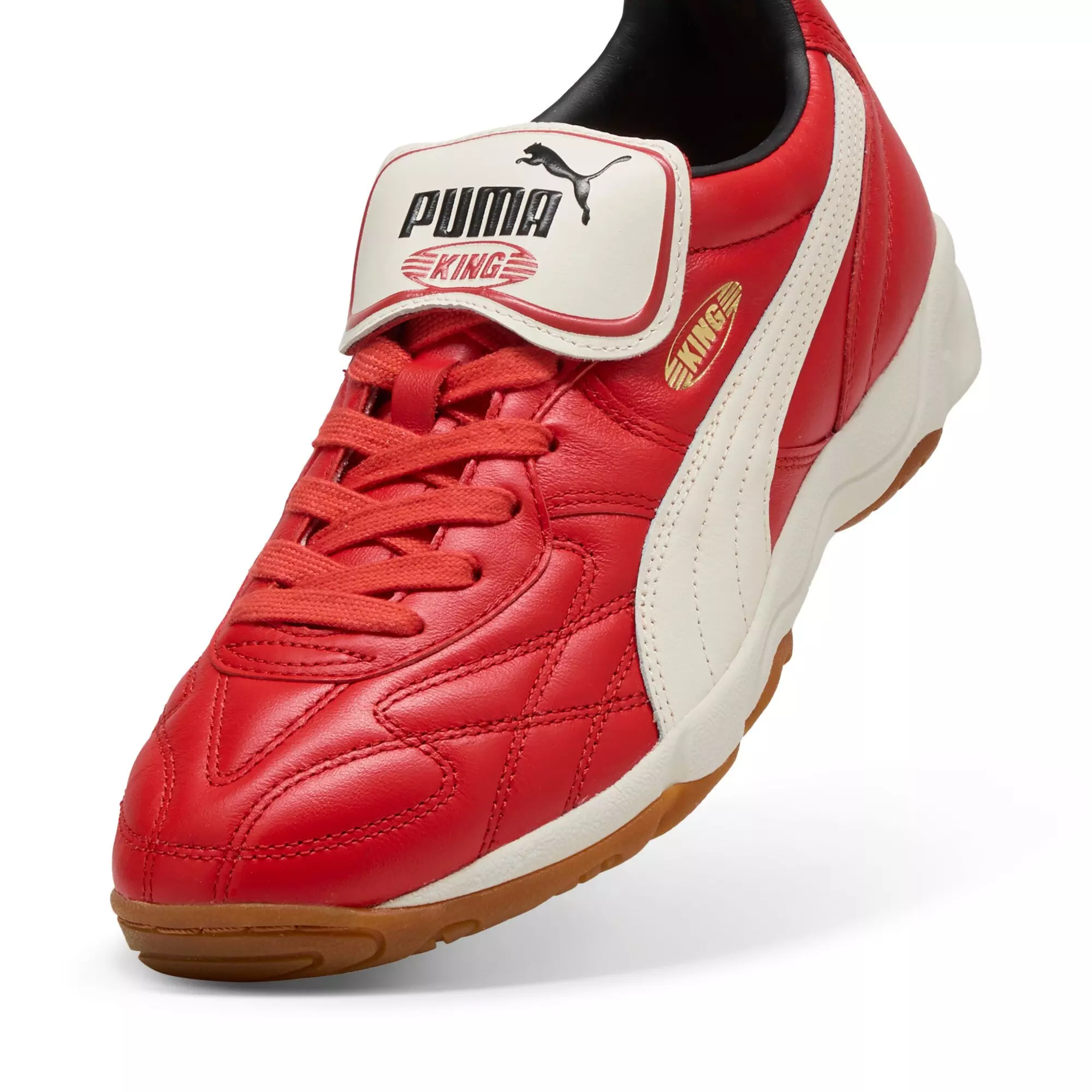 PUMA King Indoor "Red/White" Men's Shoe - RED/WHITE