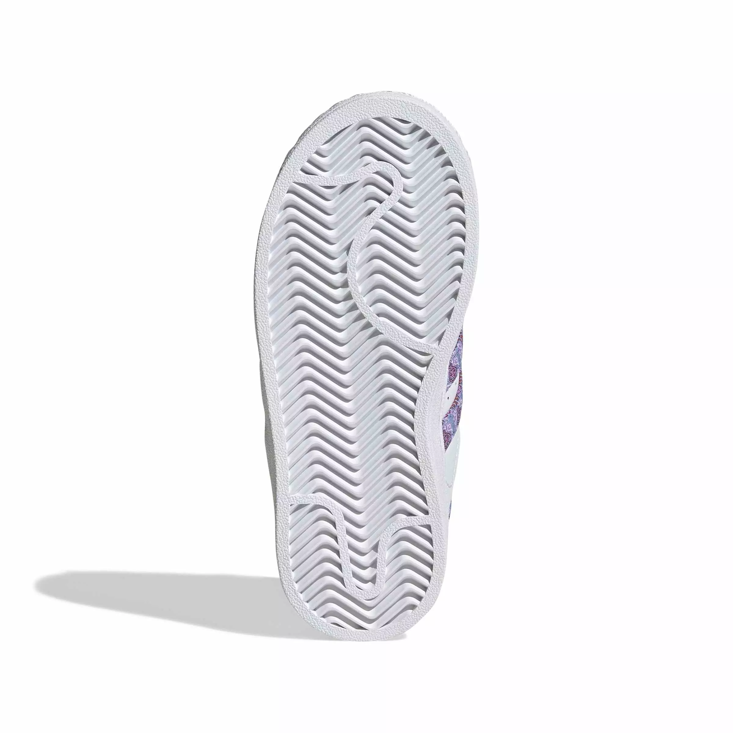 adidas Originals Disney Princess Superstar II CC "Ftwr White/Gold Metallic" Preschool Girls' Shoe - WHITE/GOLD