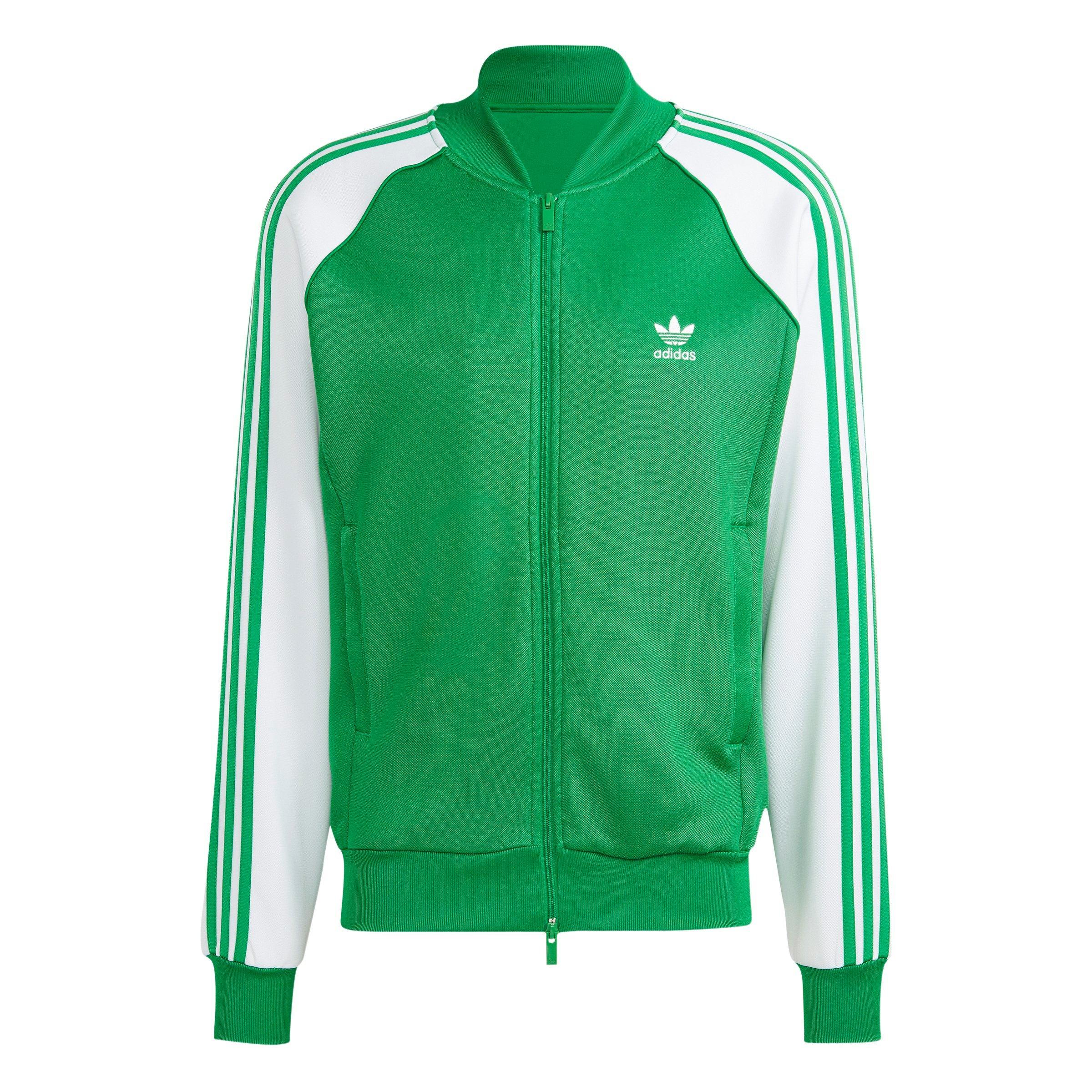 adidas Originals SST unisex track jacket in collegiate green