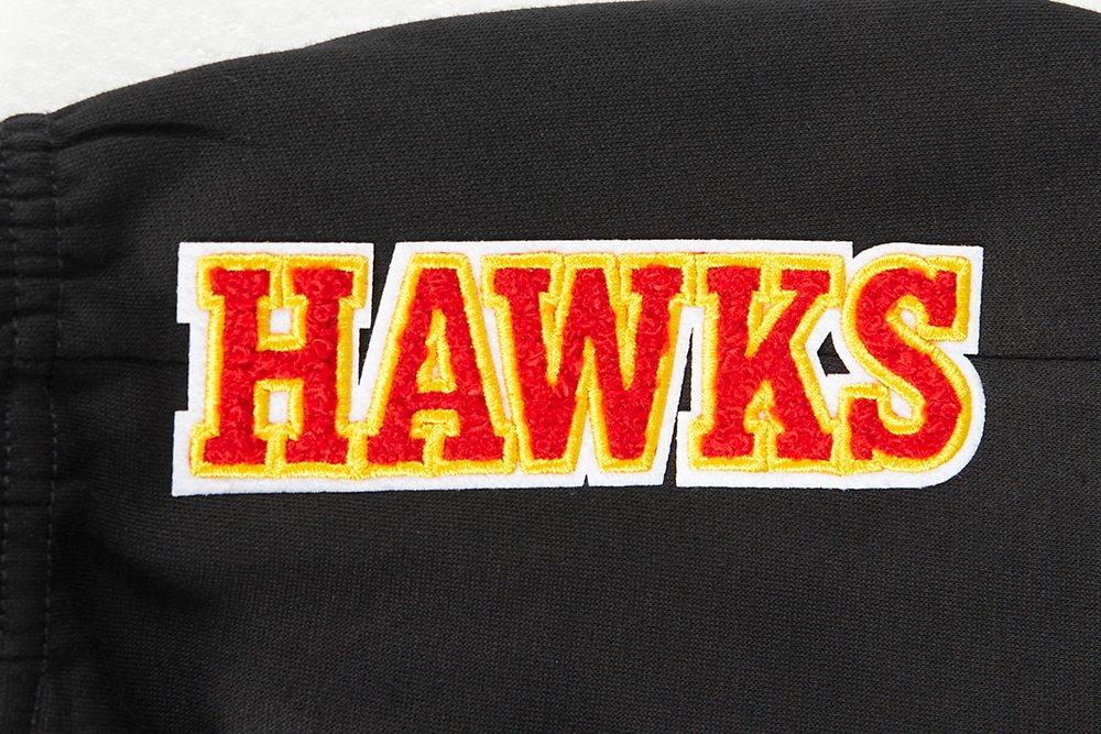Pro Standard Little Boys' NBA Atlanta Hawks Classic Fleece Sweatpants - Black - BLACK Thumbnail View 5