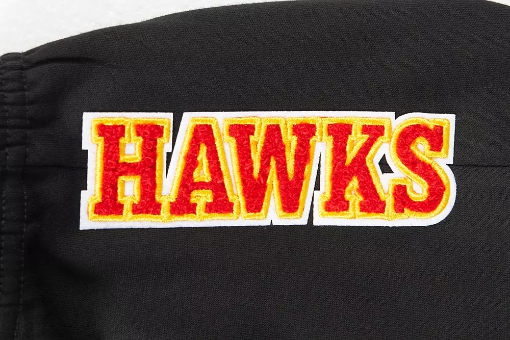 Pro Standard Little Boys' NBA Atlanta Hawks Classic Fleece Sweatpants - Black - BLACK