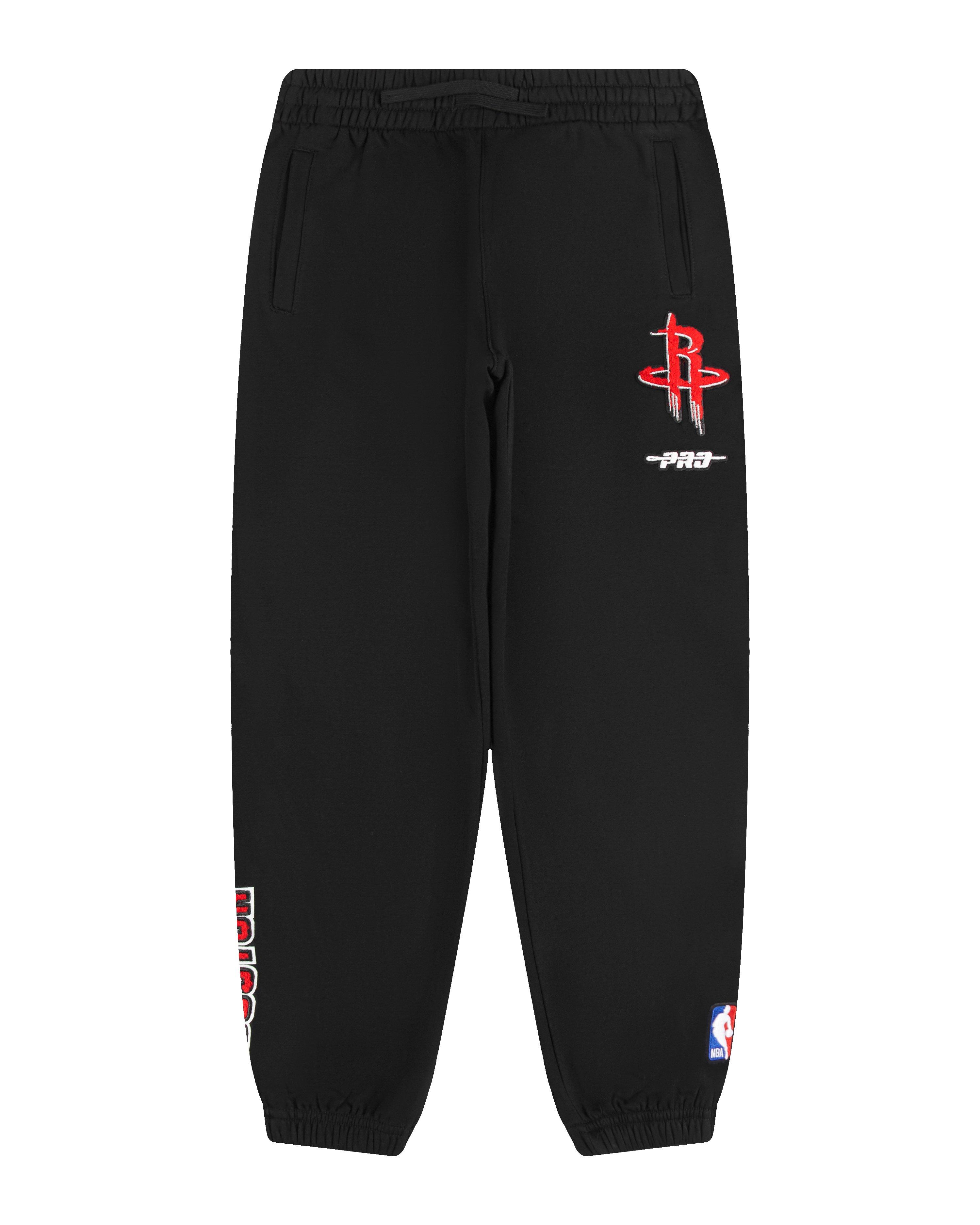 Pro Standard Little Boys' NBA Houston Rockets Classic Fleece Sweatpants - Black - BLACK Thumbnail View 1