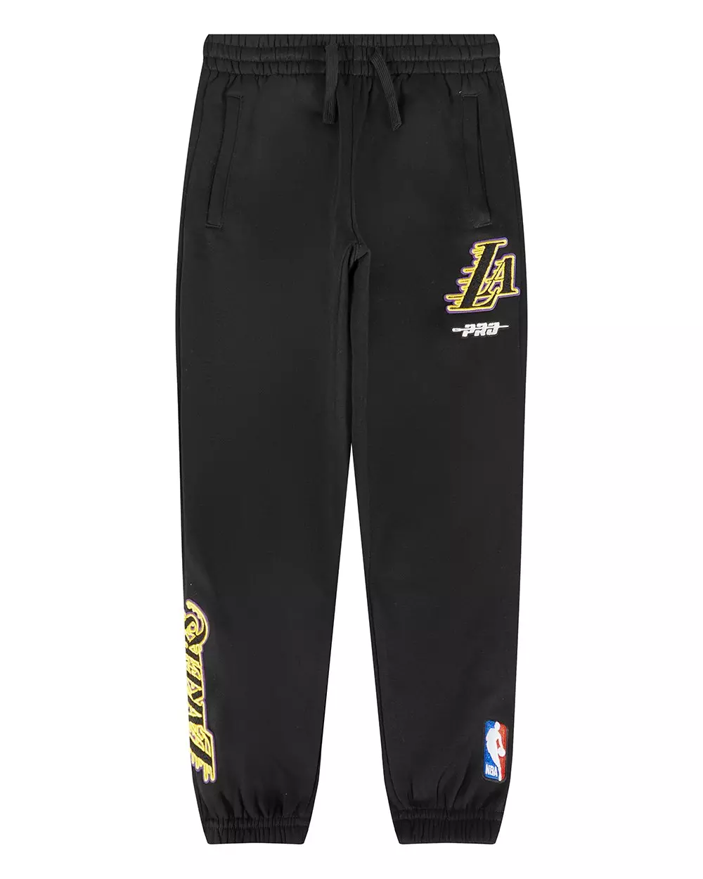 Pro Standard Little Boys' NBA Los Angeles Lakers Classic Fleece Sweatpants - Black - BLACK