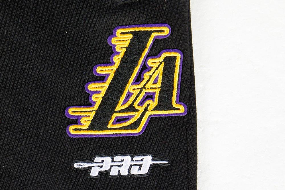Pro Standard Little Boys' NBA Los Angeles Lakers Classic Fleece Sweatpants - Black - BLACK Thumbnail View 3