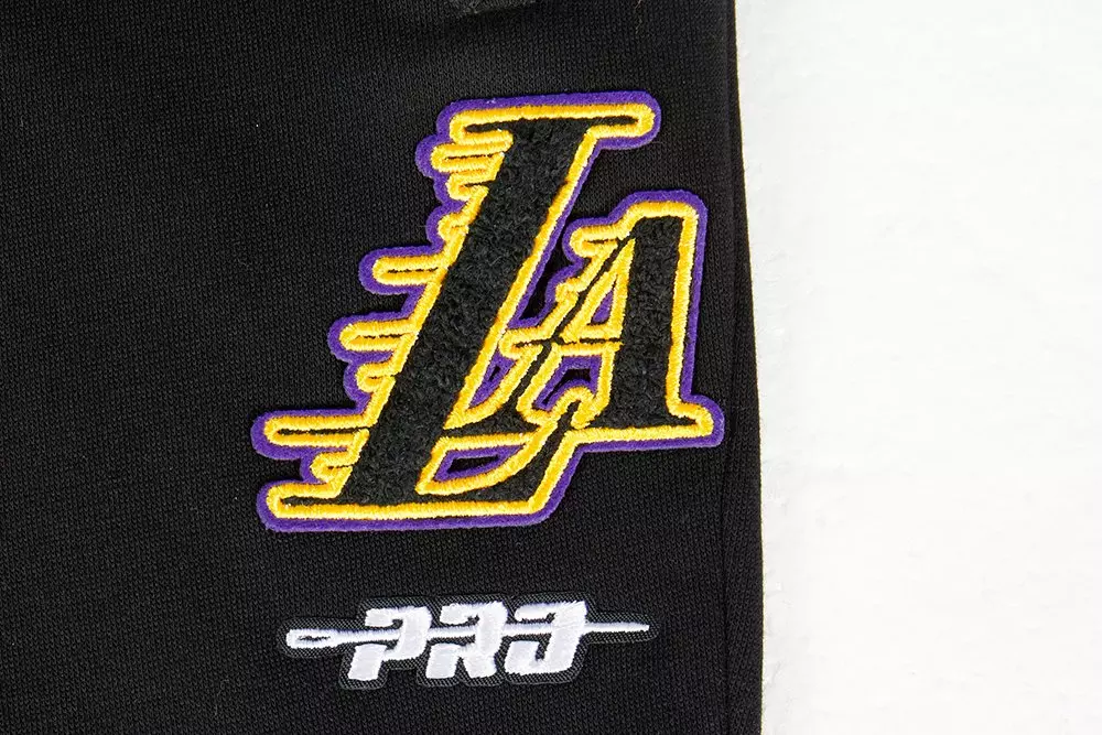 Pro Standard Little Boys' NBA Los Angeles Lakers Classic Fleece Sweatpants - Black - BLACK