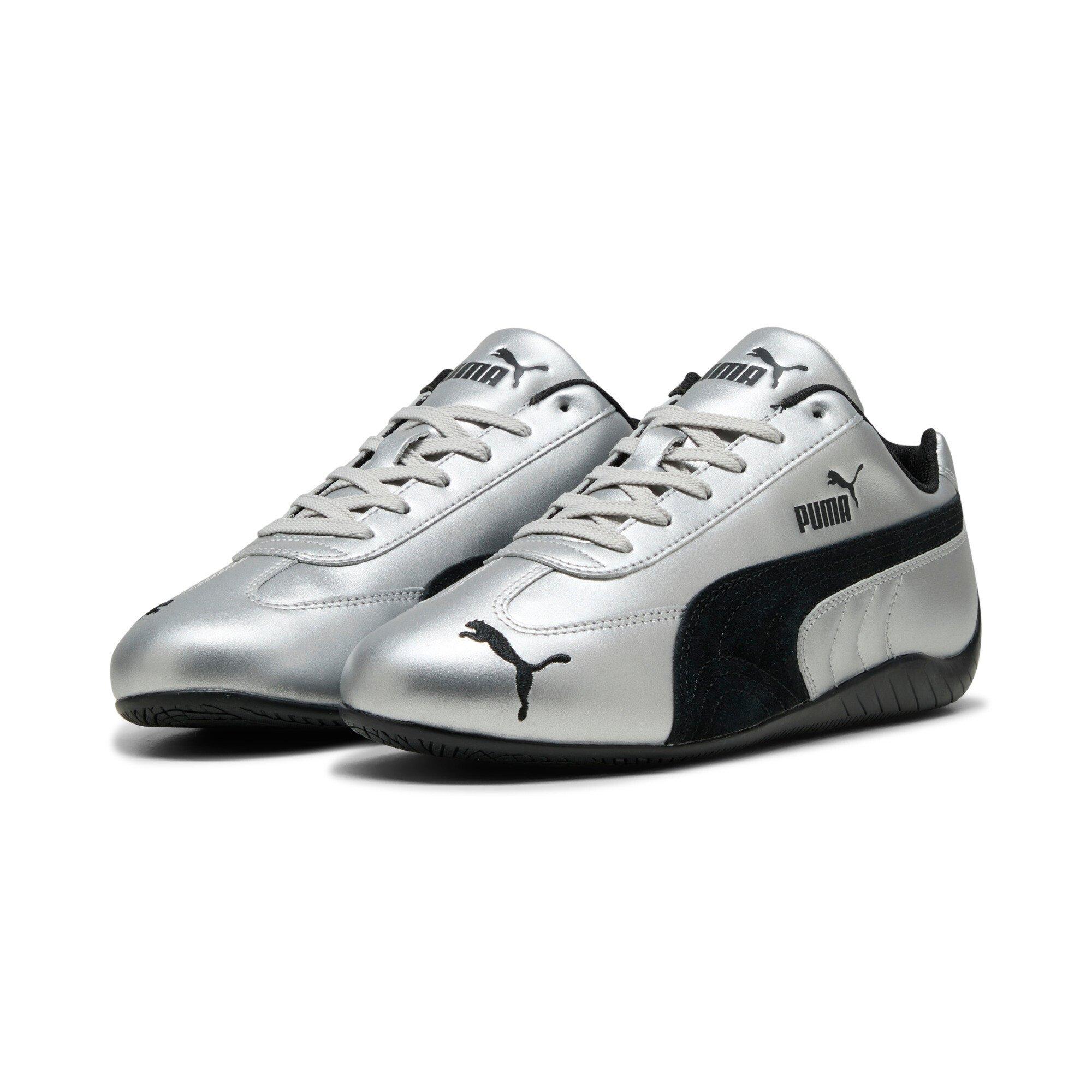 PUMA Speedcat Metallic "PUMA Silver/PUMA Black" Men's Shoe - SILVER/BLACK Thumbnail View 3