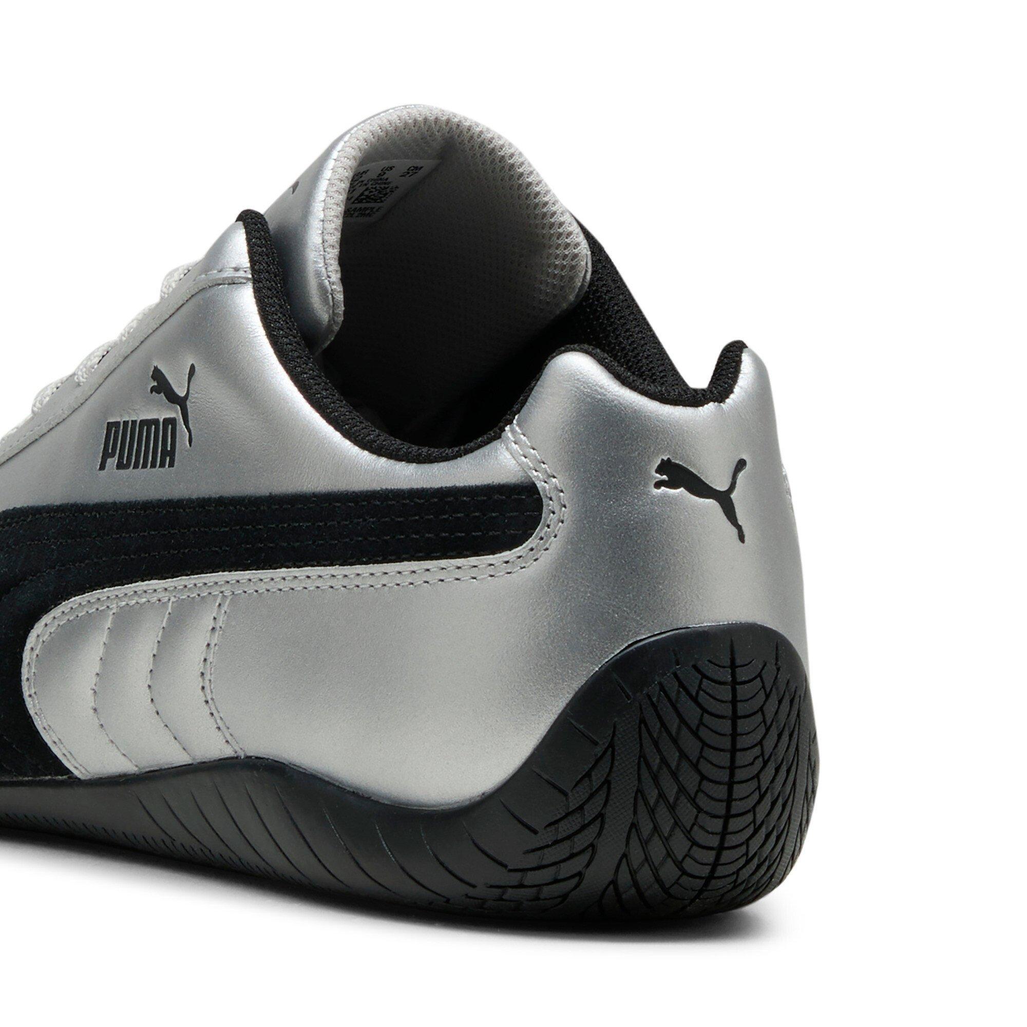 PUMA Speedcat Metallic "PUMA Silver/PUMA Black" Men's Shoe - SILVER/BLACK Thumbnail View 6