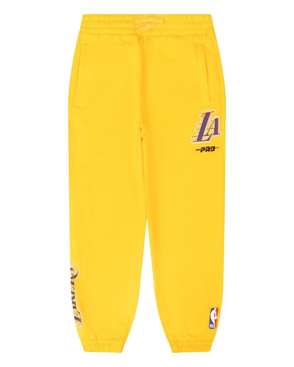 Pro Standard Little Boys' NBA Los Angeles Lakers Classic Fleece​ Sweatpants -Yellow - YELLOW Thumbnail View 1