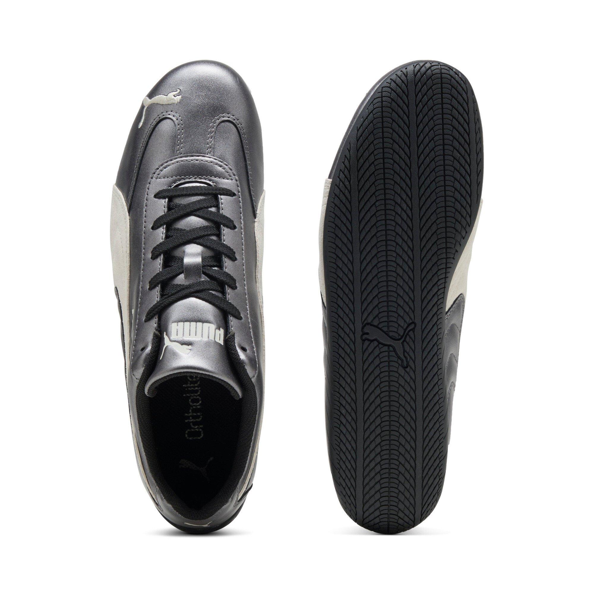 PUMA Speedcat Metallic "PUMA Black/Warm White" Men's Shoe - BLACK/WHITE Thumbnail View 4