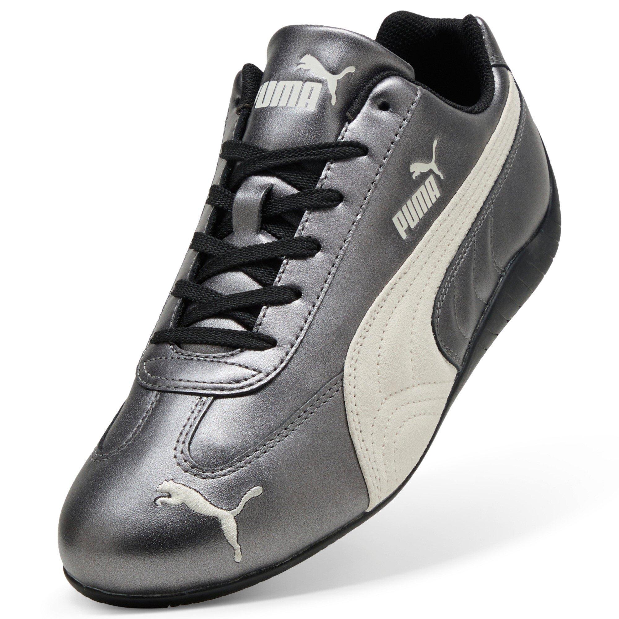 PUMA Speedcat Metallic "PUMA Black/Warm White" Men's Shoe - BLACK/WHITE Thumbnail View 5