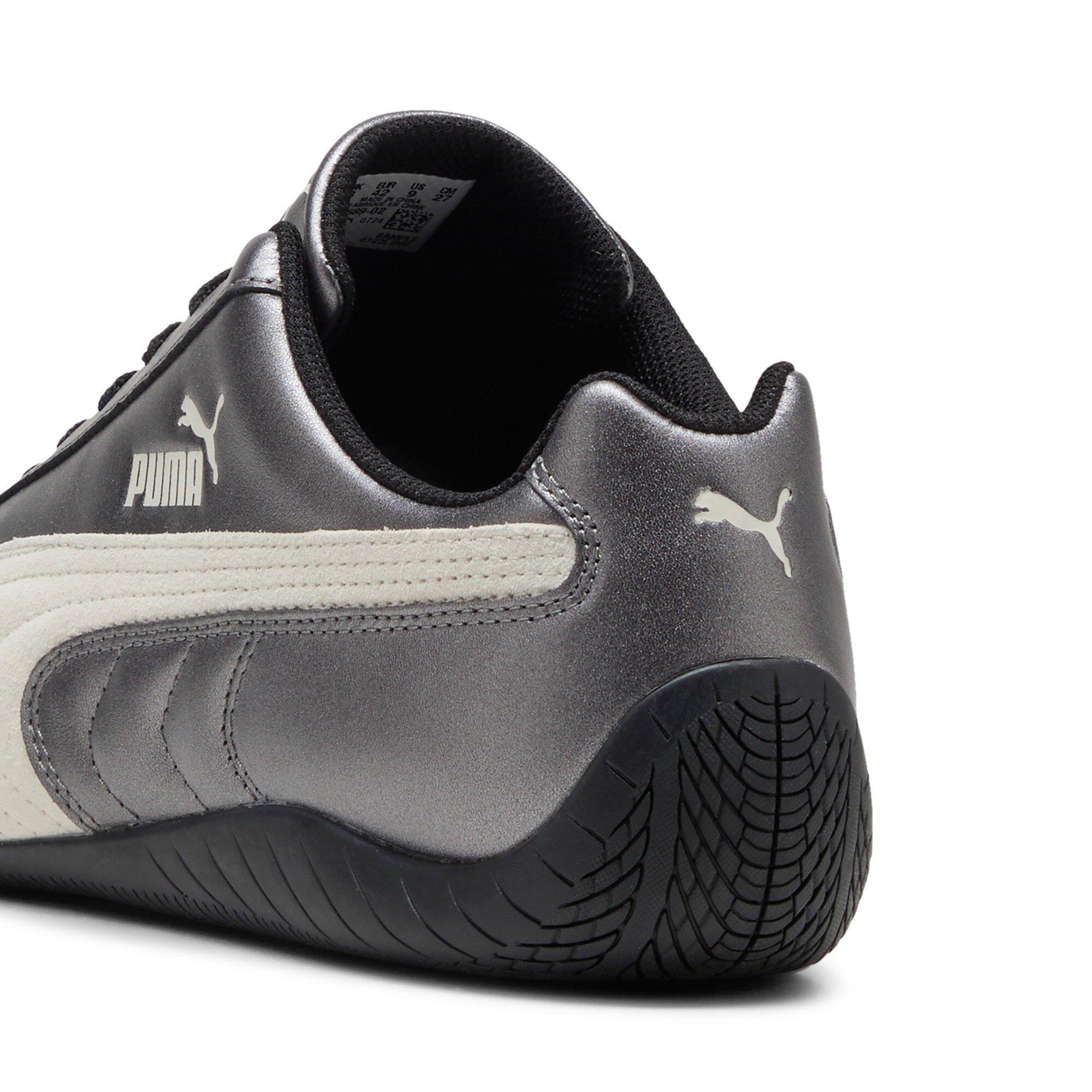 PUMA Speedcat Metallic "PUMA Black/Warm White" Men's Shoe - BLACK/WHITE Thumbnail View 6