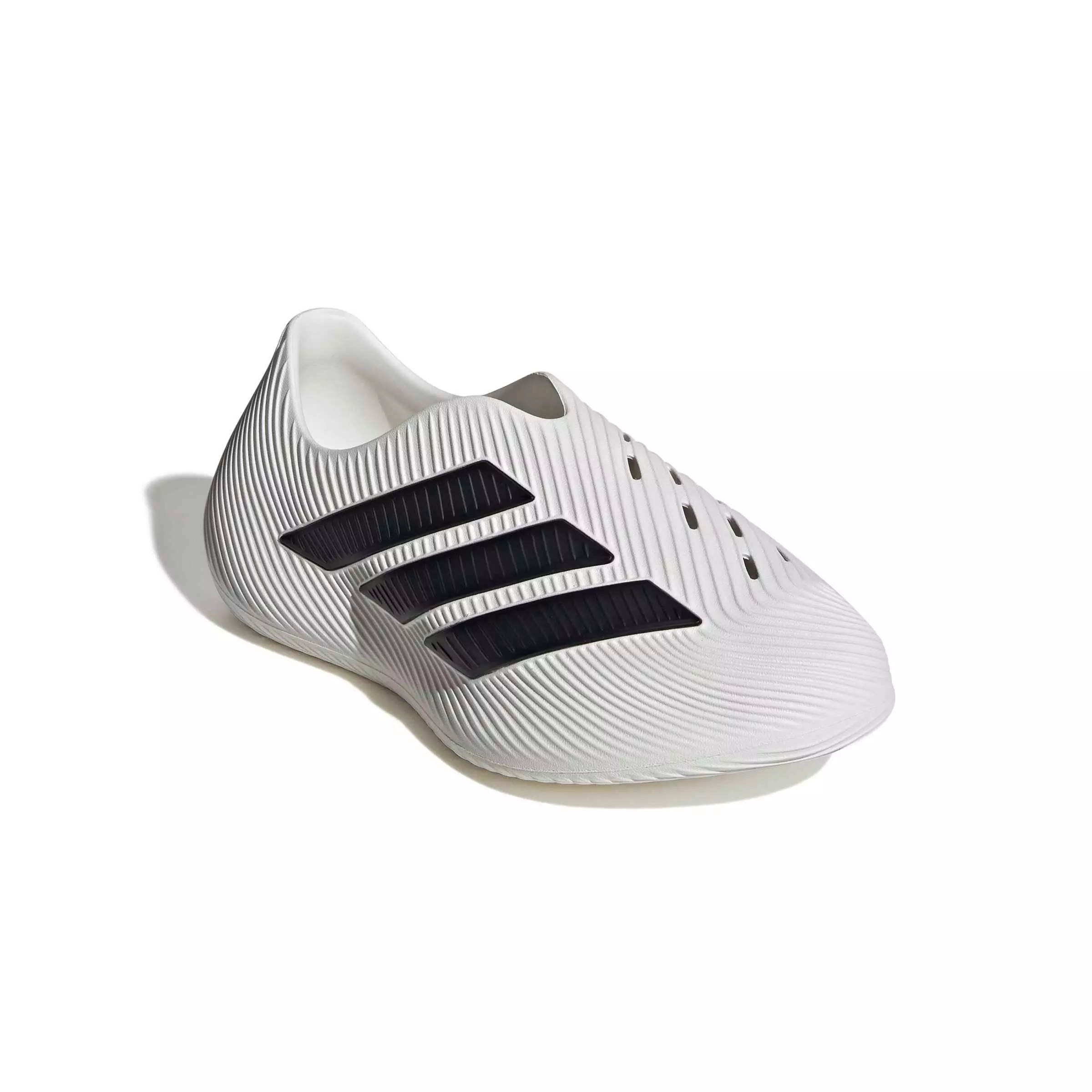adidas Purechill "Core White/Core Black/Core White" Grade School Boys' Sandal - WHITE/BLACK/WHITE