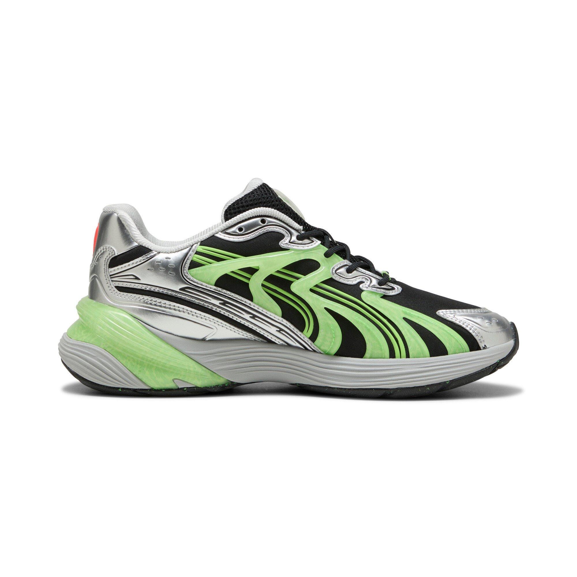 PUMA Inverse "Rick and Morty" Men's Shoe - BLACK/GREEN Thumbnail View 3