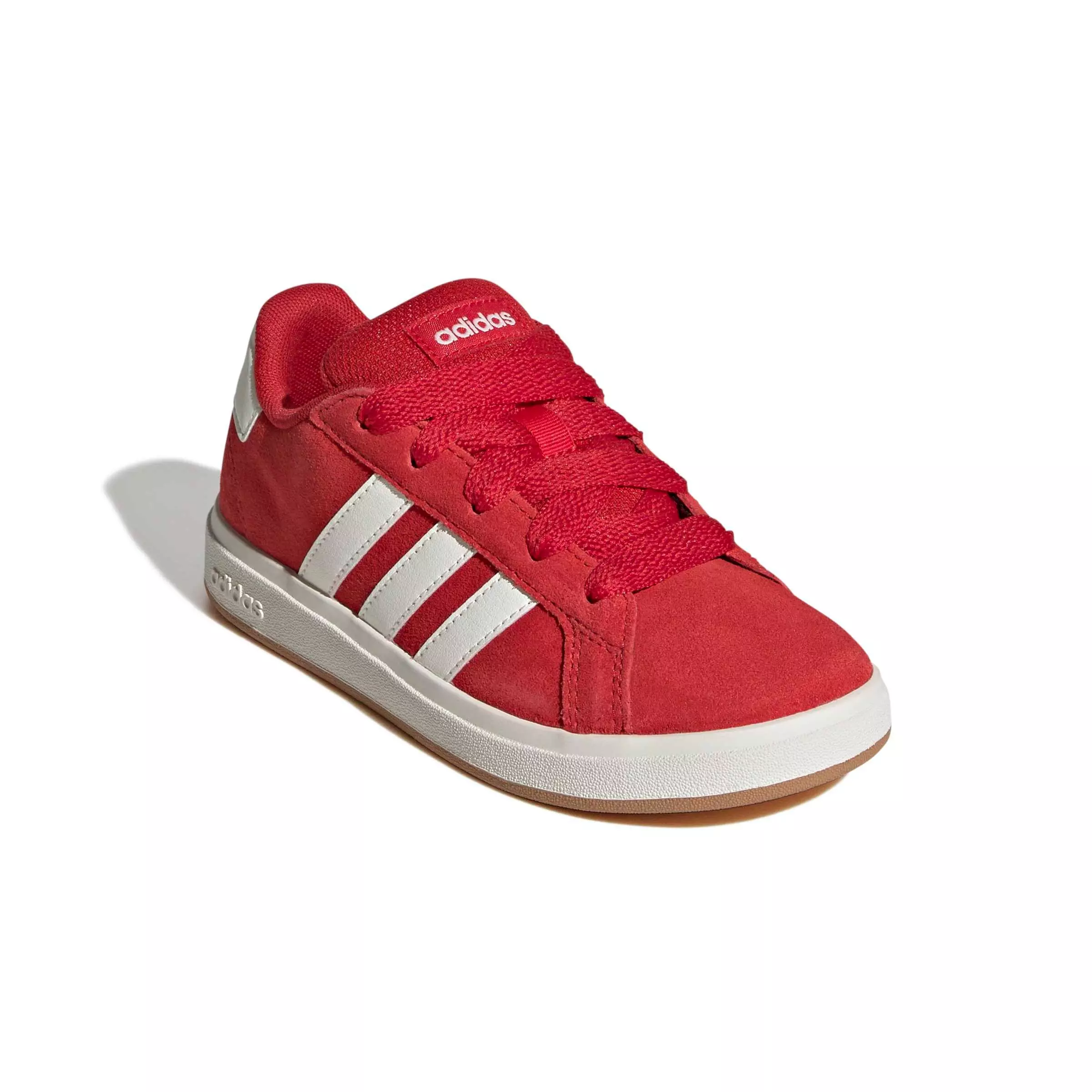 adidas Grand Court 00s "Better Scarlet/Off White/Better Scarlet" Preschool Boys' Shoe - SCARLET/OFF WHITE/SCARLET