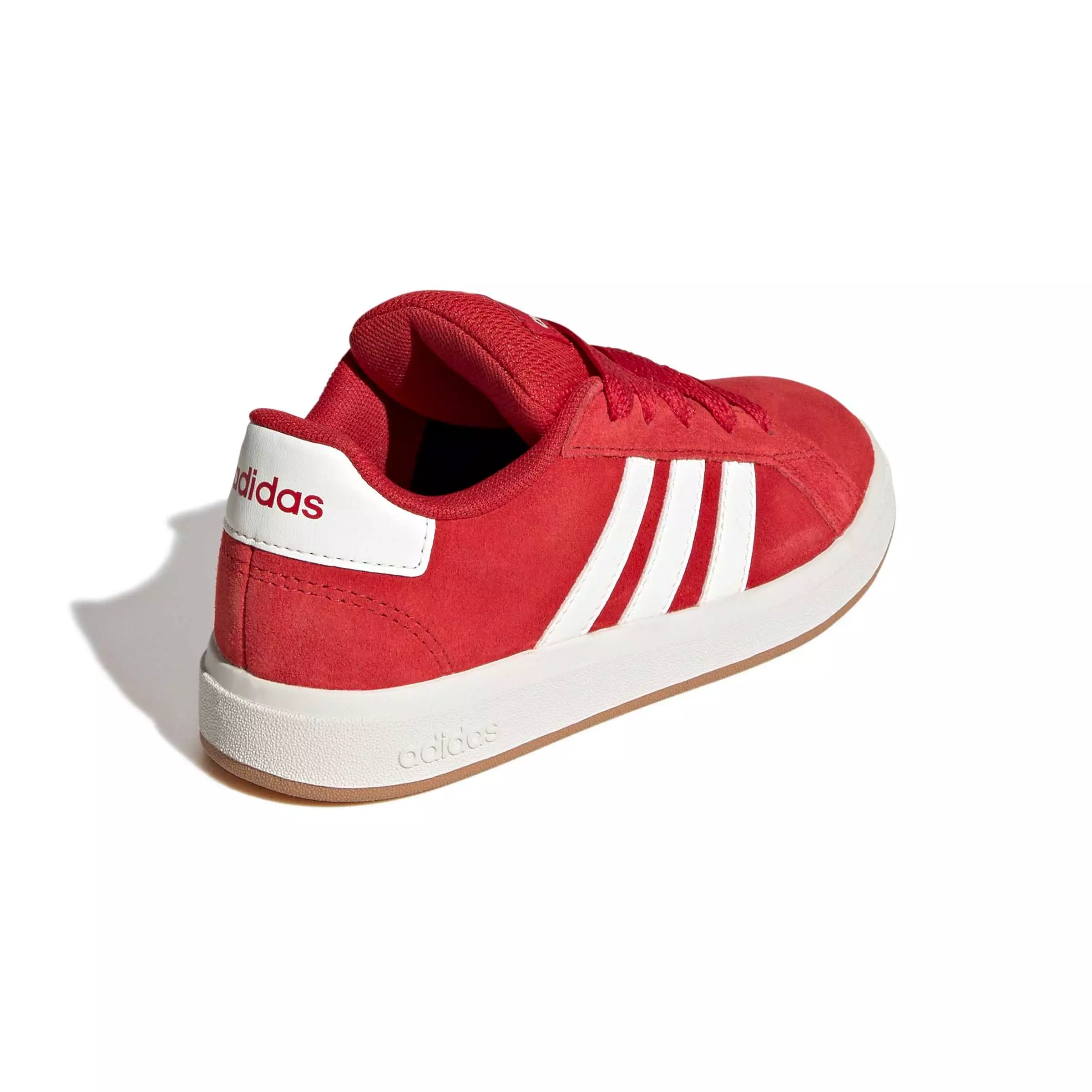 adidas Grand Court 00s "Better Scarlet/Off White/Better Scarlet" Preschool Boys' Shoe - SCARLET/OFF WHITE/SCARLET