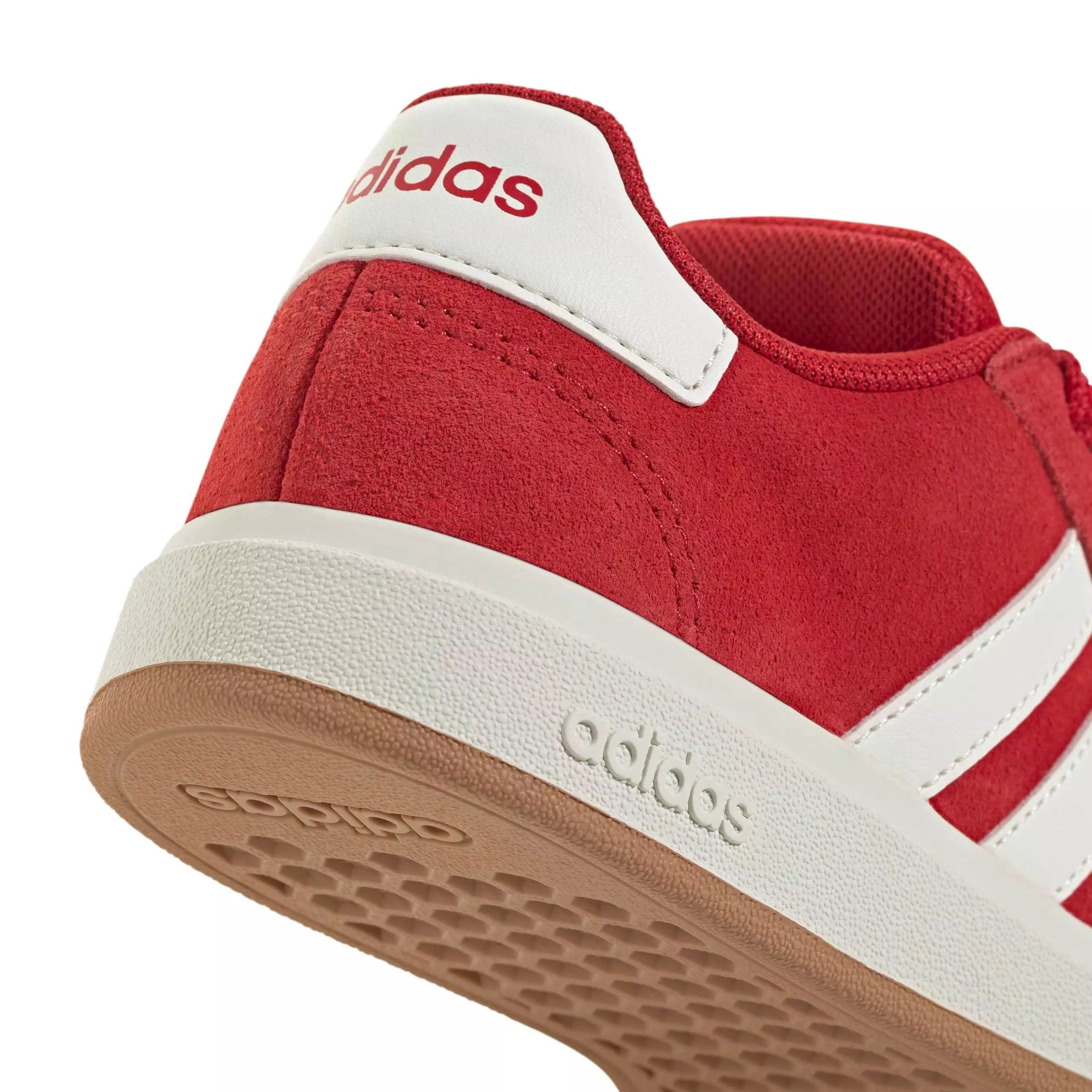 adidas Grand Court 00s "Better Scarlet/Off White/Better Scarlet" Preschool Boys' Shoe - SCARLET/OFF WHITE/SCARLET