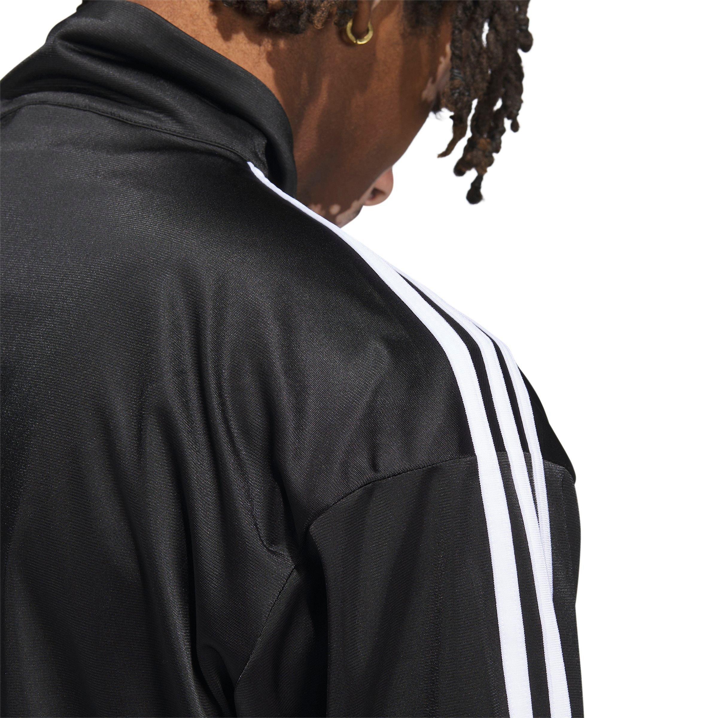 adidas Originals Men's Adicolor Classics Firebird Tracktop- Black - BLACK Thumbnail View 4