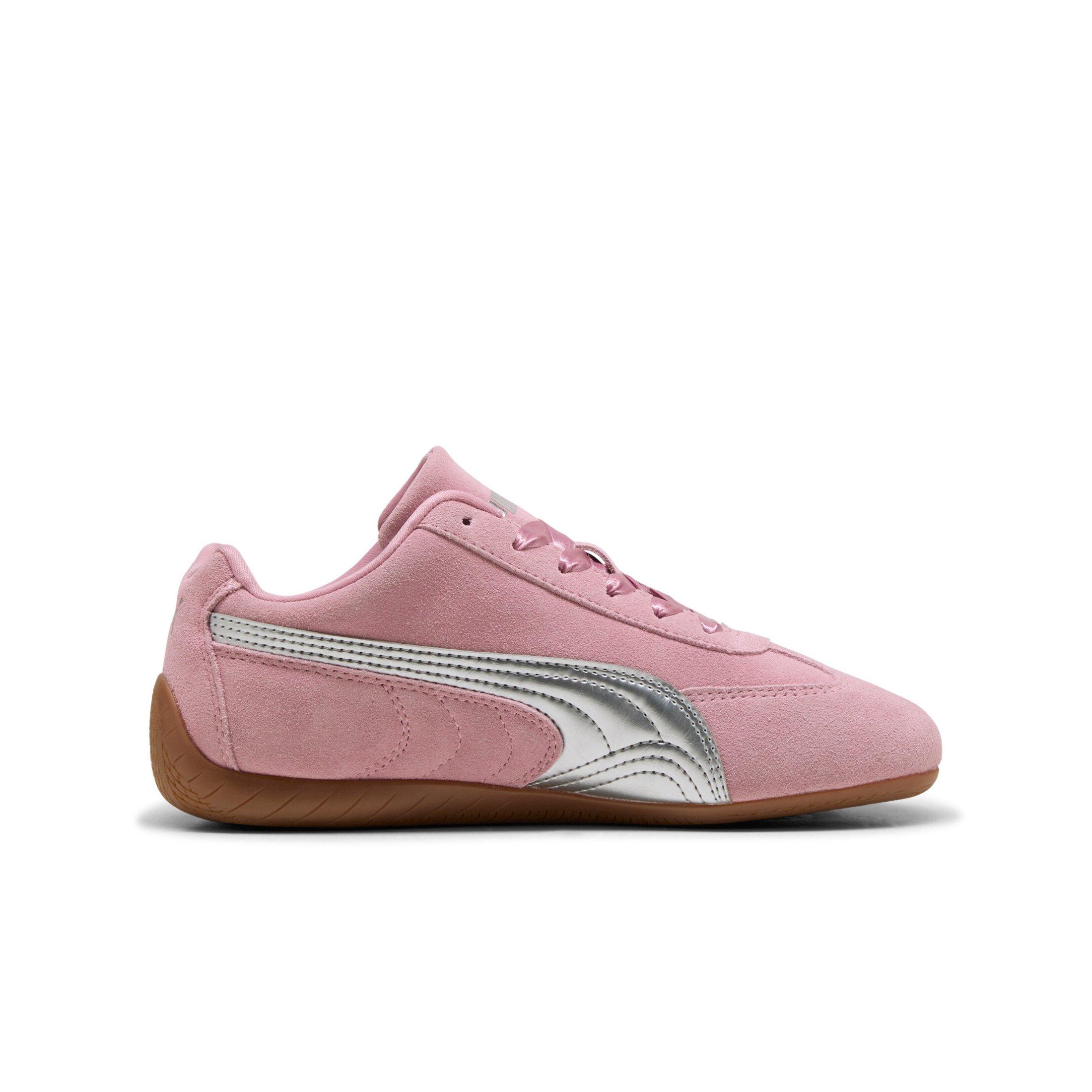 PUMA Speedcat Metallic Grade School Girls' "Poised Pink/PUMA Silver" Shoe