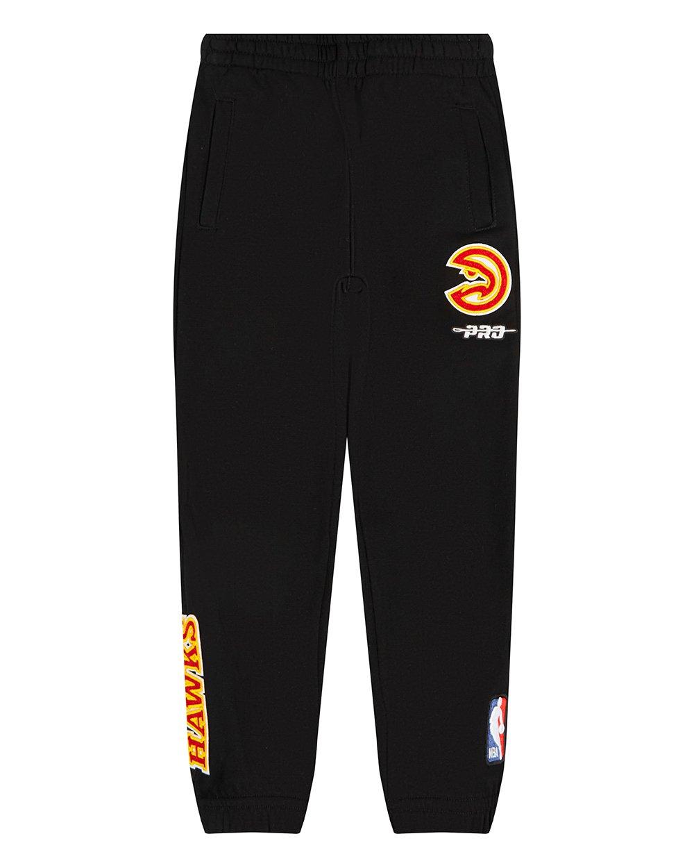 Pro Standard Toddler Boys' NBA Atlanta Hawks Classic Fleece Sweatpants - Black - BLACK Thumbnail View 1