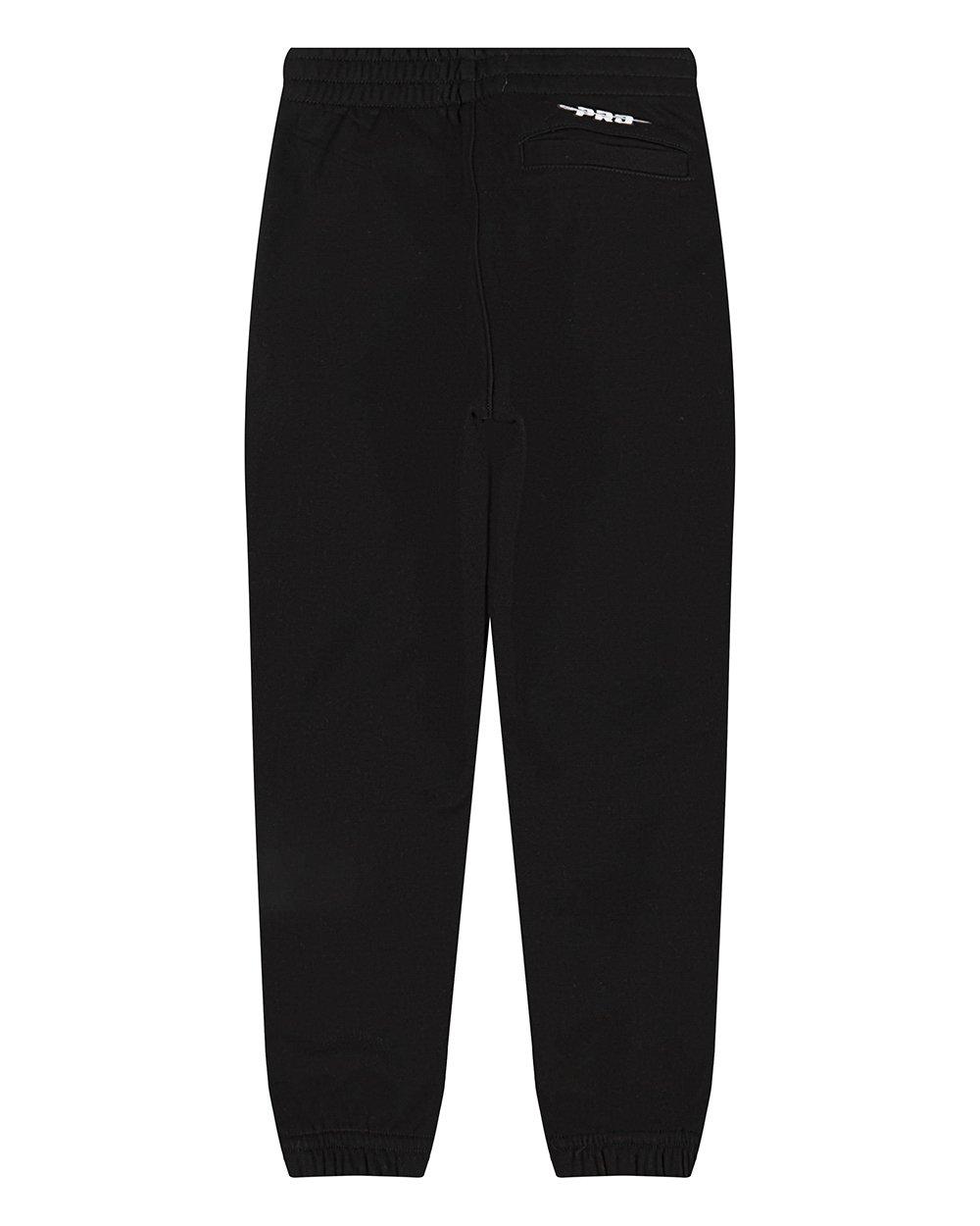 Pro Standard Toddler Boys' NBA Atlanta Hawks Classic Fleece Sweatpants - Black - BLACK Thumbnail View 2