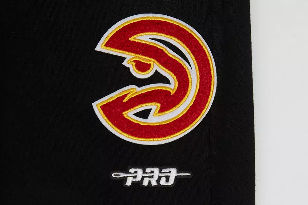 Pro Standard Toddler Boys' NBA Atlanta Hawks Classic Fleece Sweatpants - Black - BLACK