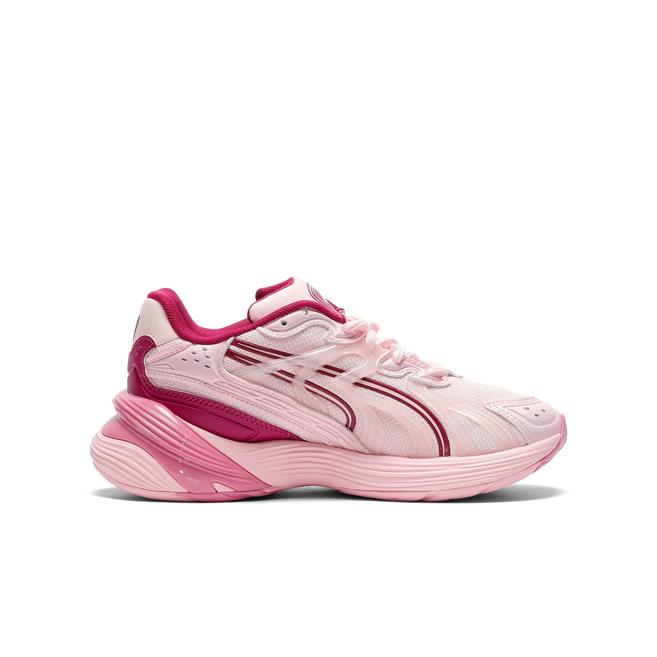 PUMA Inverse Glimmer Grade School Girls' "Whisp Of Pink/Jasmine Flower/Magenta Gleam" Shoe