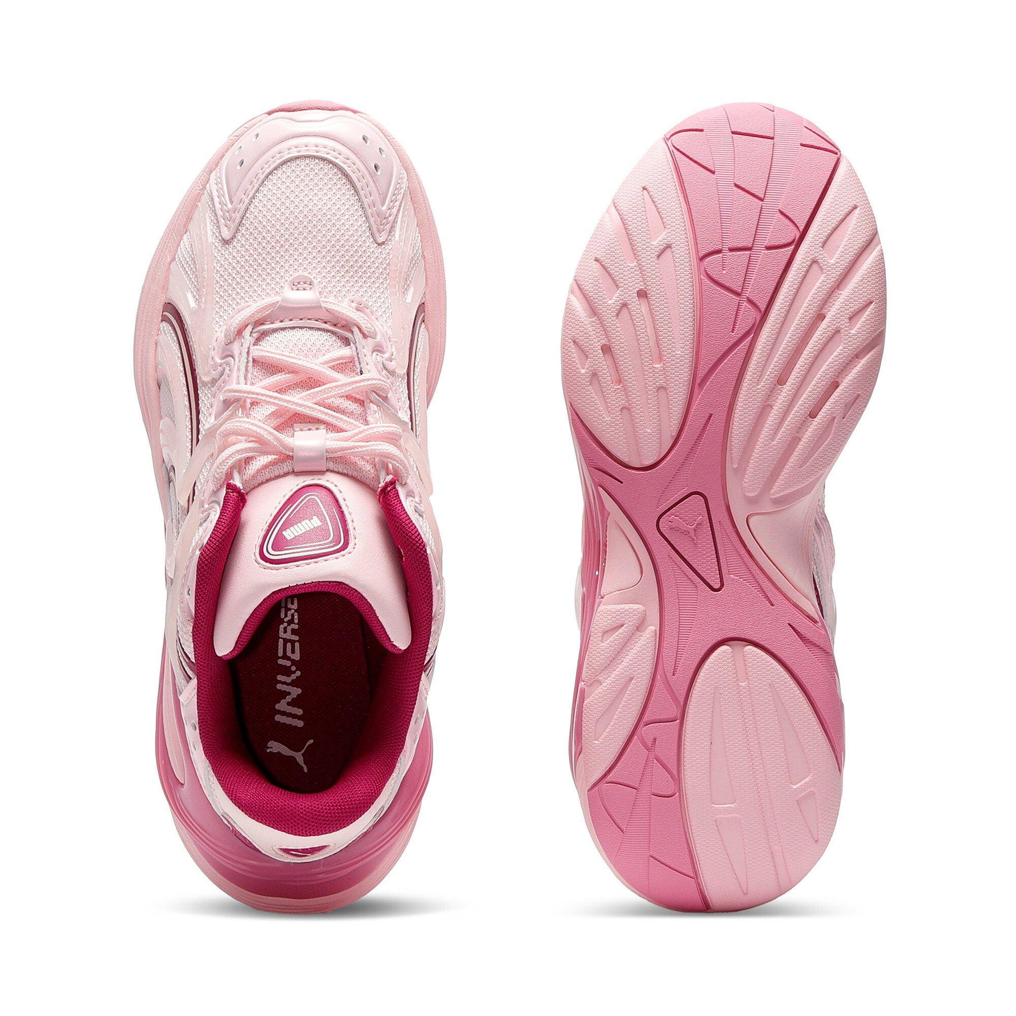 PUMA Inverse Glimmer Grade School Girls' "Whisp Of Pink/Jasmine Flower/Magenta Gleam" Shoe