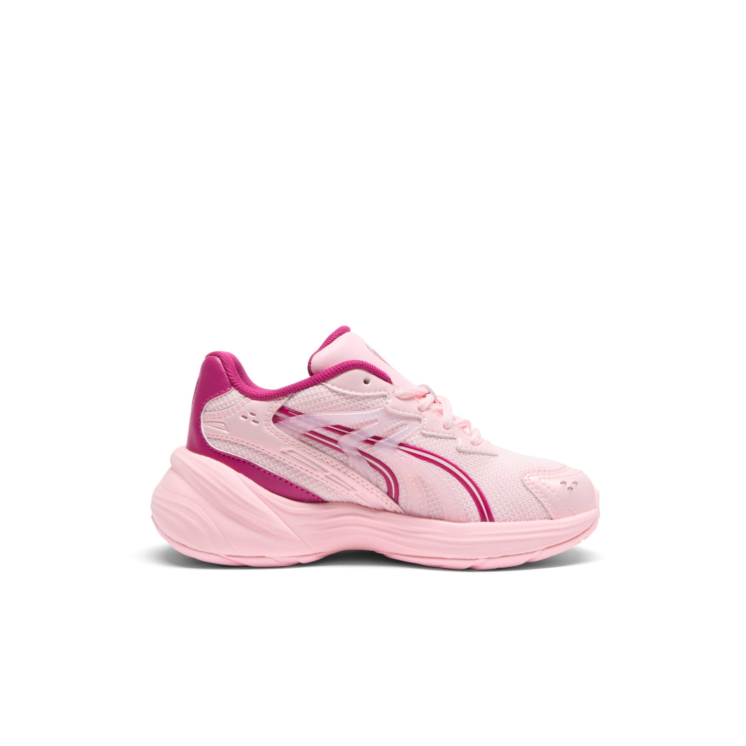 PUMA Inverse Glimmer Preschool Girls' "Whisp Of Pink/Jasmine Flower/Magenta Gleam" Shoe