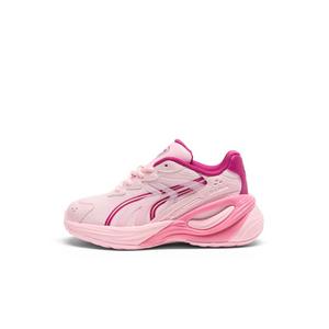 PUMA Inverse Glimmer "Whisp Of Pink/Jasmine Flower/Magenta Gleam" Preschool Girls' Shoe