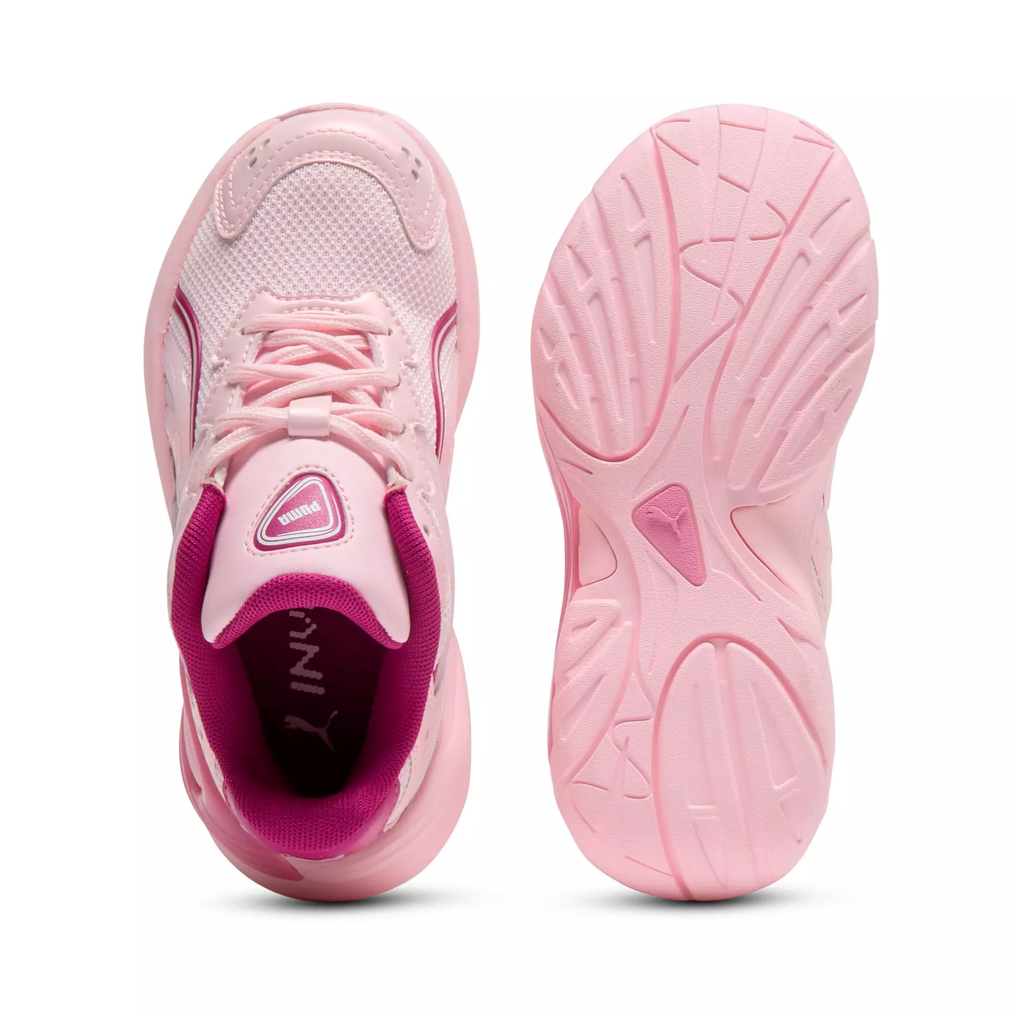 PUMA Inverse Glimmer "Whisp Of Pink/Jasmine Flower/Magenta Gleam" Preschool Girls' Shoe - PINK/JASMINE/MAGENTA