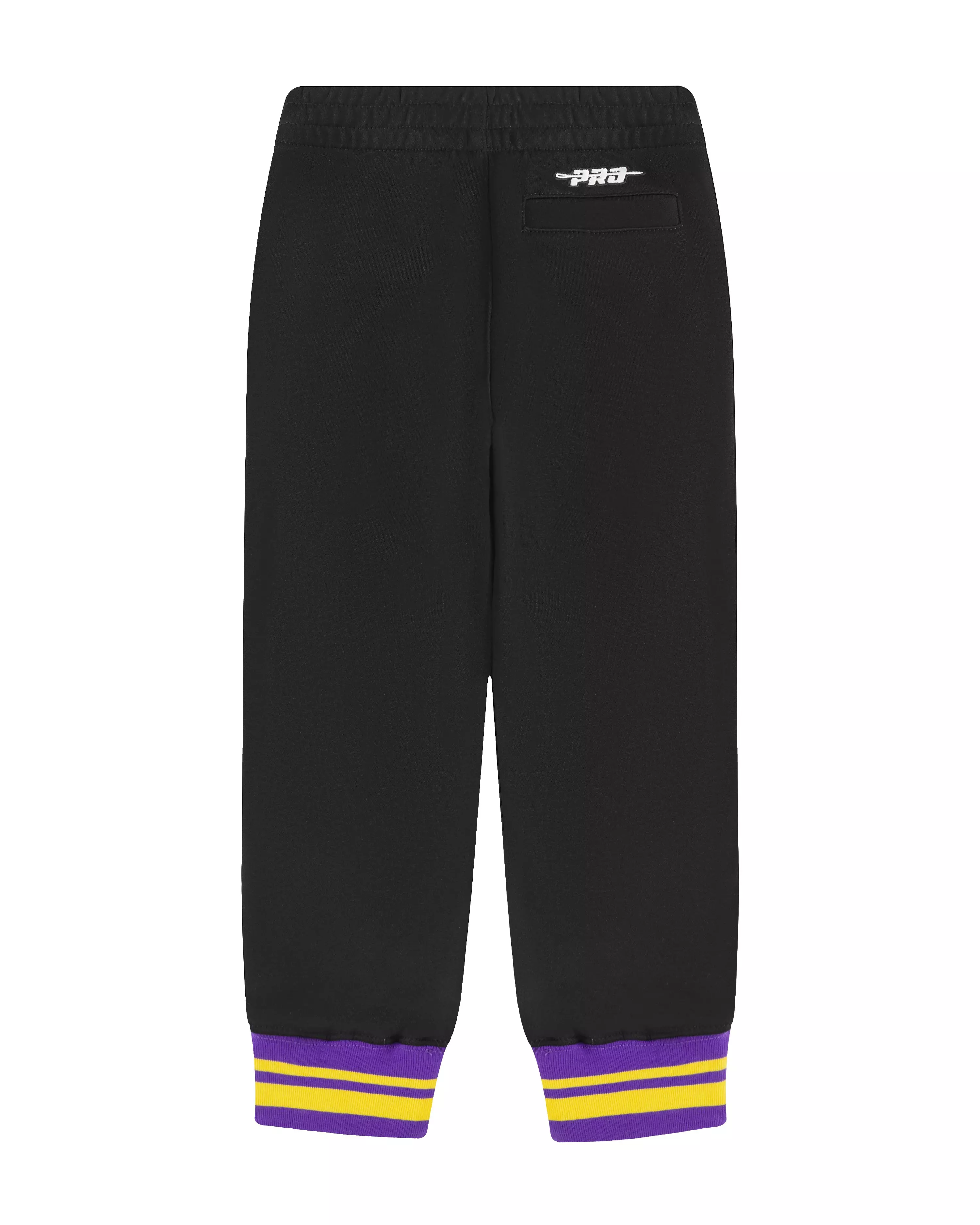 Pro Standard Toddler Boys' Los Angeles Lakers Retro Classic Sweatpants - Black/Purple - BLACK/PURPLE