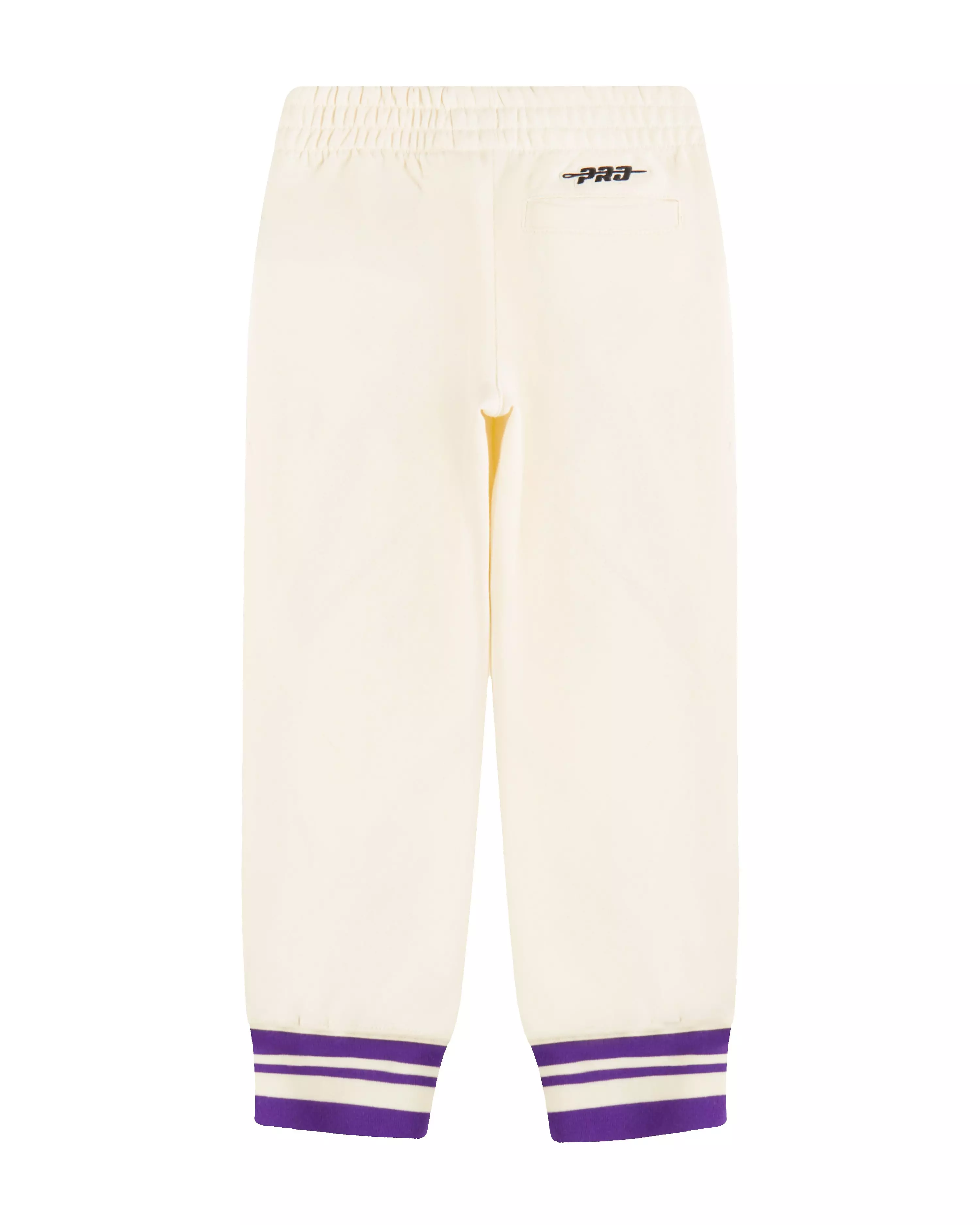 Pro Standard Toddler Boys' Los Angeles Lakers Retro Classic Sweatpants - White/Purple - WHITE/PURPLE