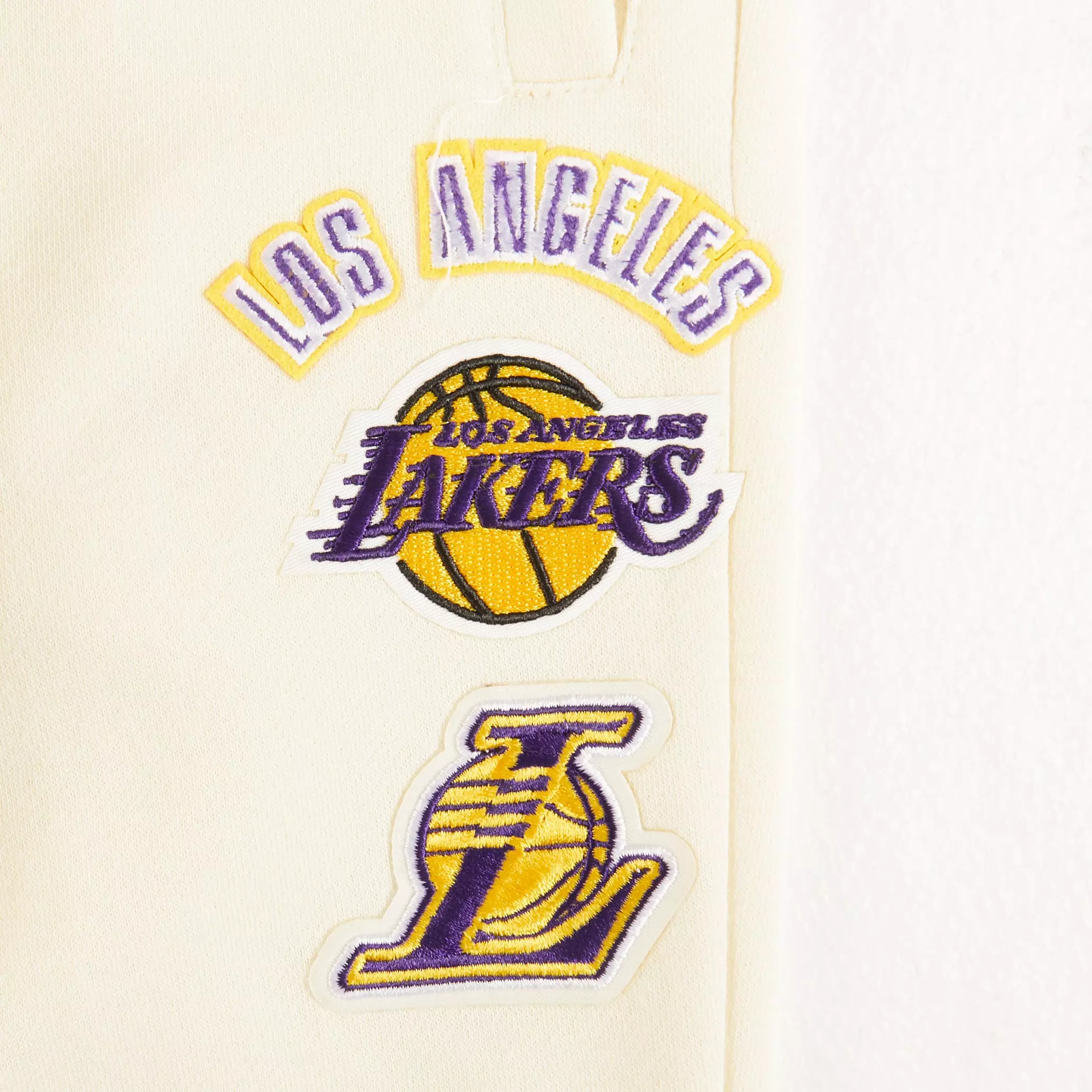 Pro Standard Toddler Boys' Los Angeles Lakers Retro Classic Sweatpants -White/Purple - WHITE/PURPLE