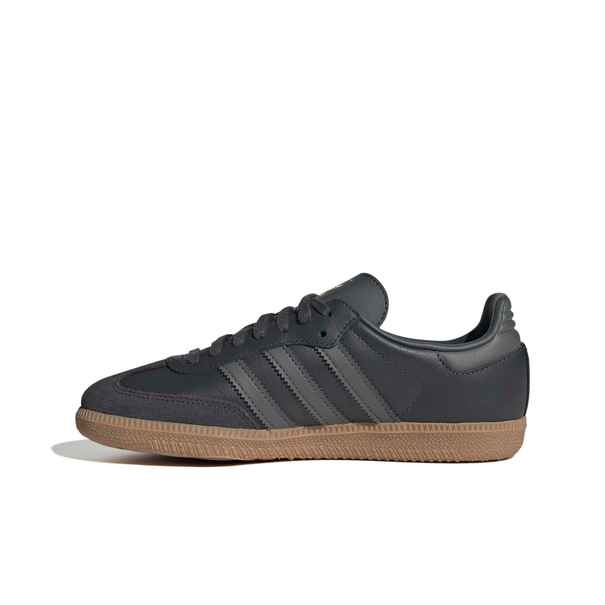 adidas Originals Samba OG "Grey Six/Grey Four/Gum 4" Grade School Boys' Shoe - GREY/GREY/GUM