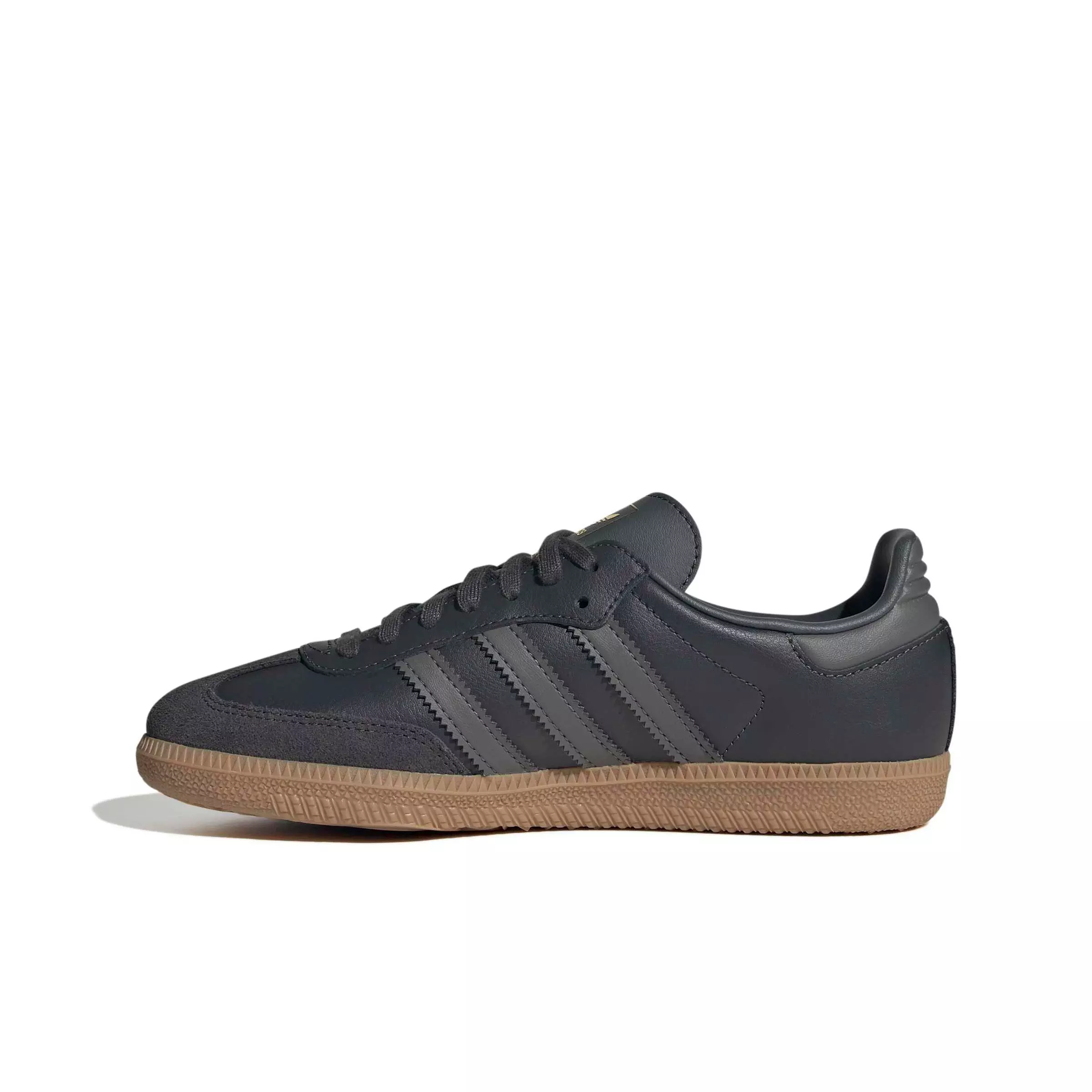 adidas Originals Samba OG "Grey Six/Grey Four/Gum 4" Grade School Boys' Shoe - GREY/GREY/GUM