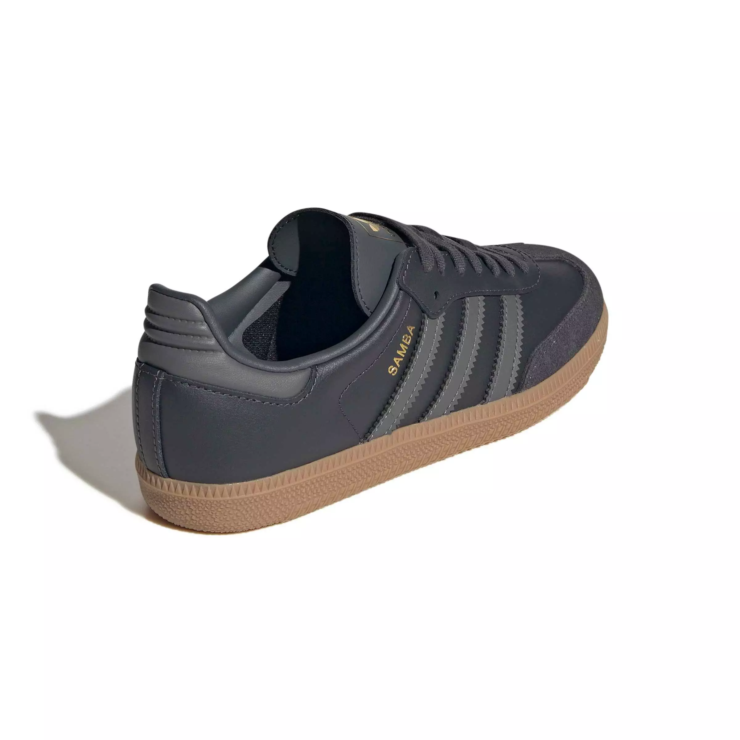 adidas Originals Samba OG "Grey Six/Grey Four/Gum 4" Grade School Boys' Shoe - GREY/GREY/GUM