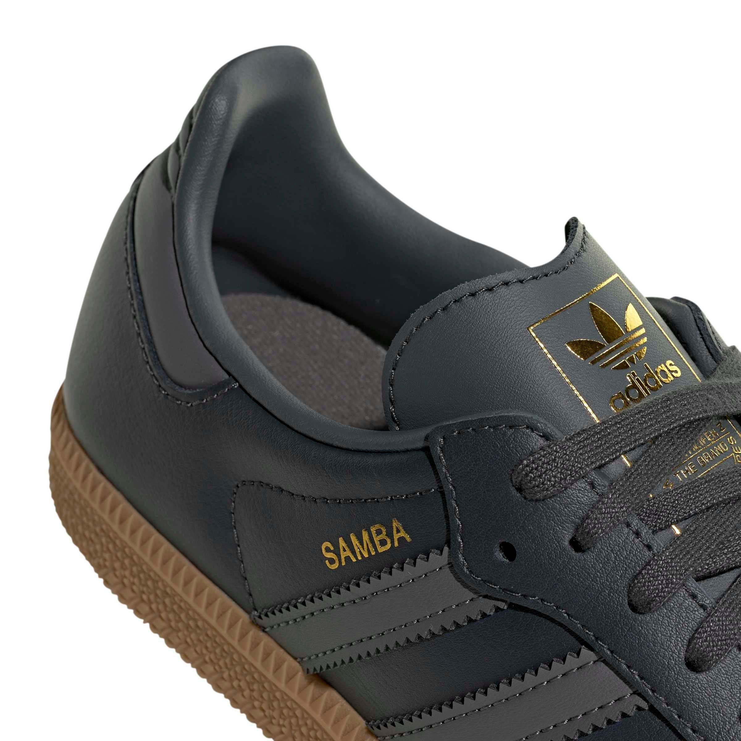 adidas Originals Samba OG "Grey Six/Grey Four/Gum 4" Grade School Boys' Shoe - GREY/GREY/GUM