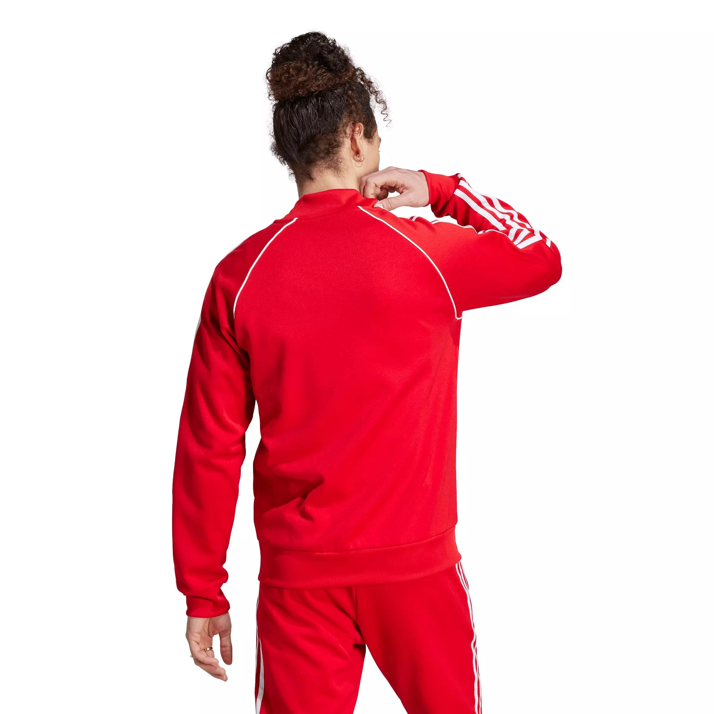adidas Originals Men's Adicolor Classics SST Track Jacket-Red - RED