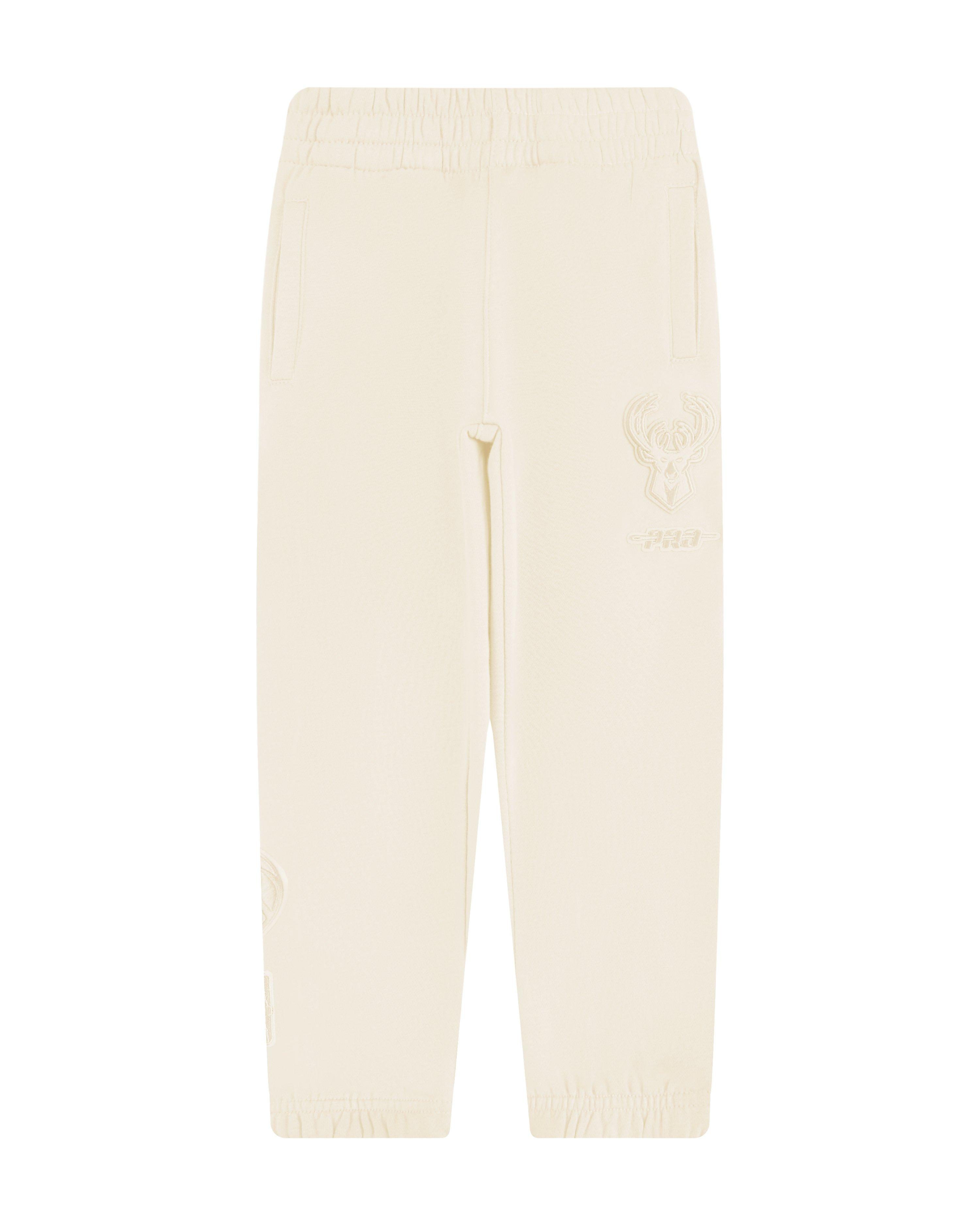 Pro Standard Toddler Boys' NBA Milwaukee Bucks Neutral​ Joggers -Cream - CREAM Thumbnail View 1